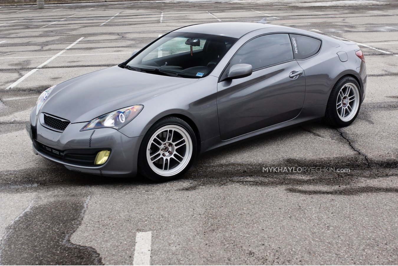 photo 2 Hyundai Genesis Coupe custom wheels   18x9.5, ET +15, tire size 245/40 R18. 18x10.5 ET+15 275/40 R18