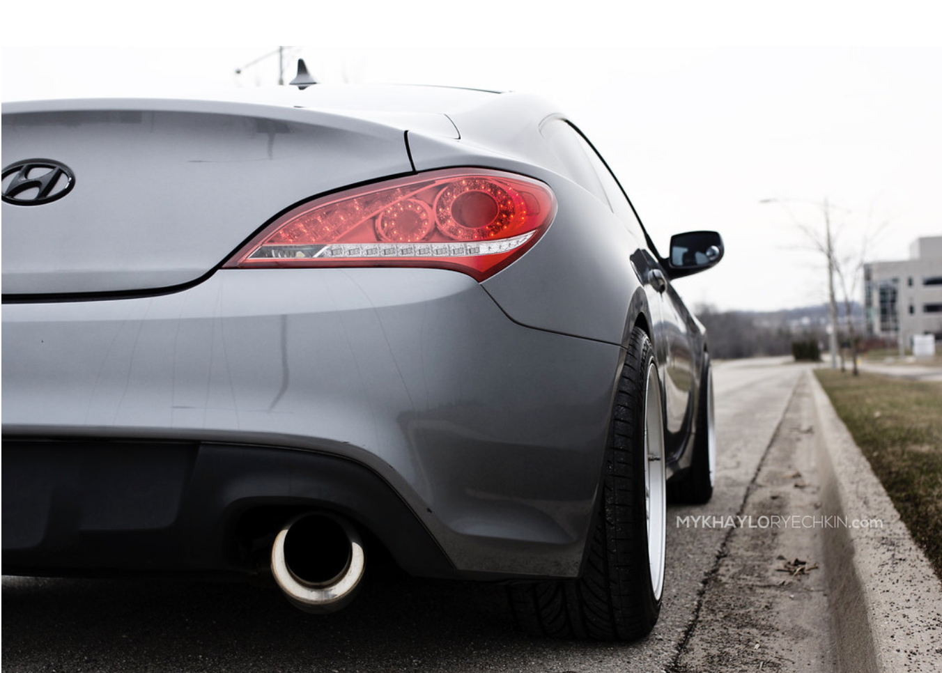 photo 3 Hyundai Genesis Coupe custom wheels   18x9.5, ET +15, tire size 245/40 R18. 18x10.5 ET+15 275/40 R18