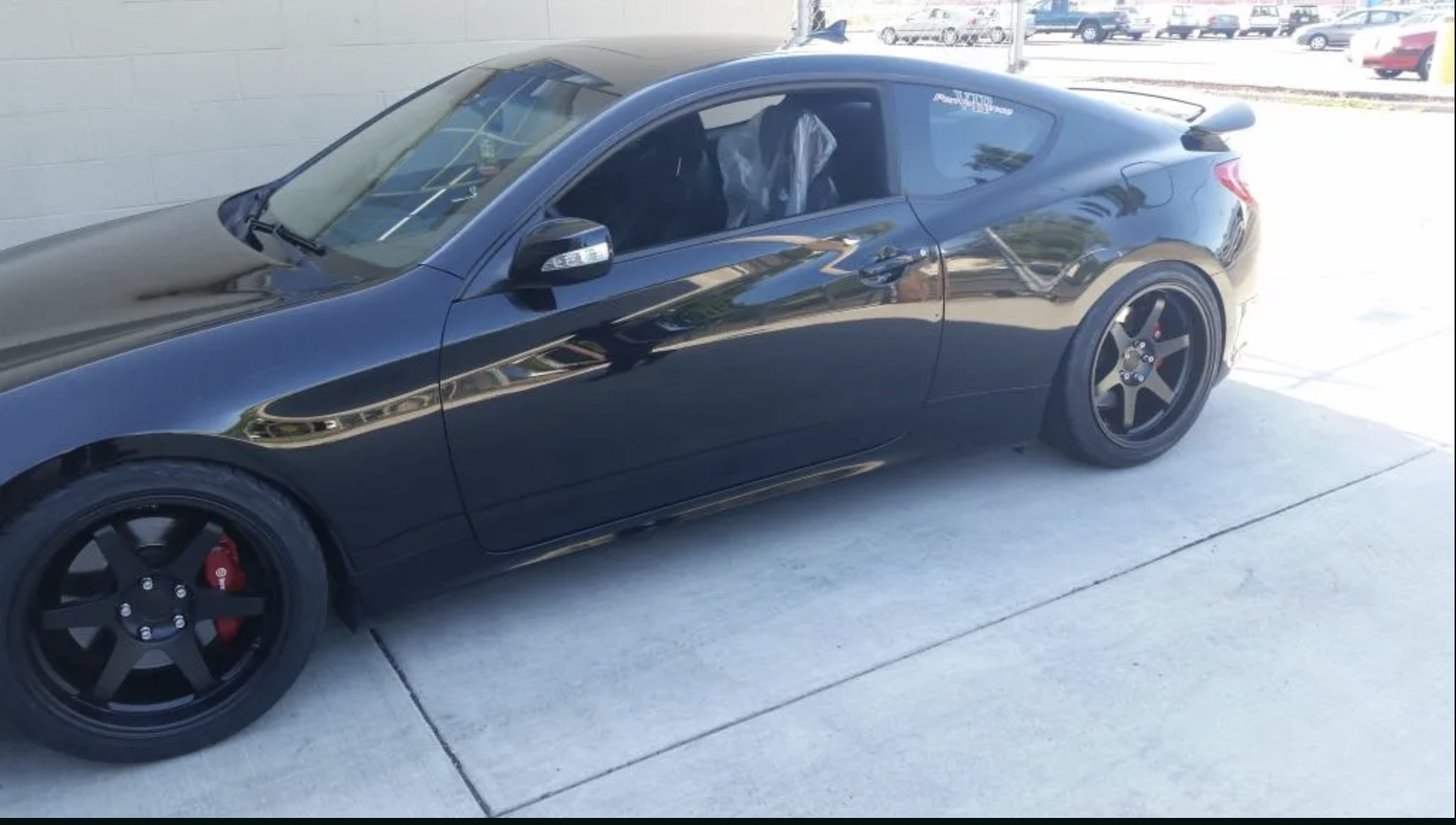 photo 1 Hyundai Genesis Coupe custom wheels   19x9.5, ET +22, tire size X R19. 19x10.5 ET+22 