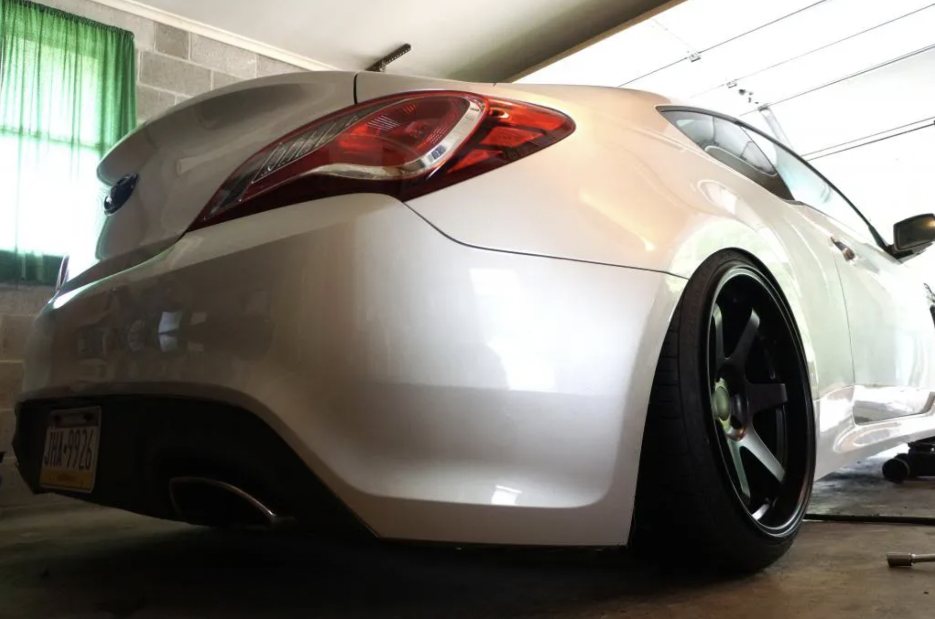 photo 2 Hyundai Genesis Coupe custom wheels   19x11.0, ET +15, tire size 245/35 R19. x ET 