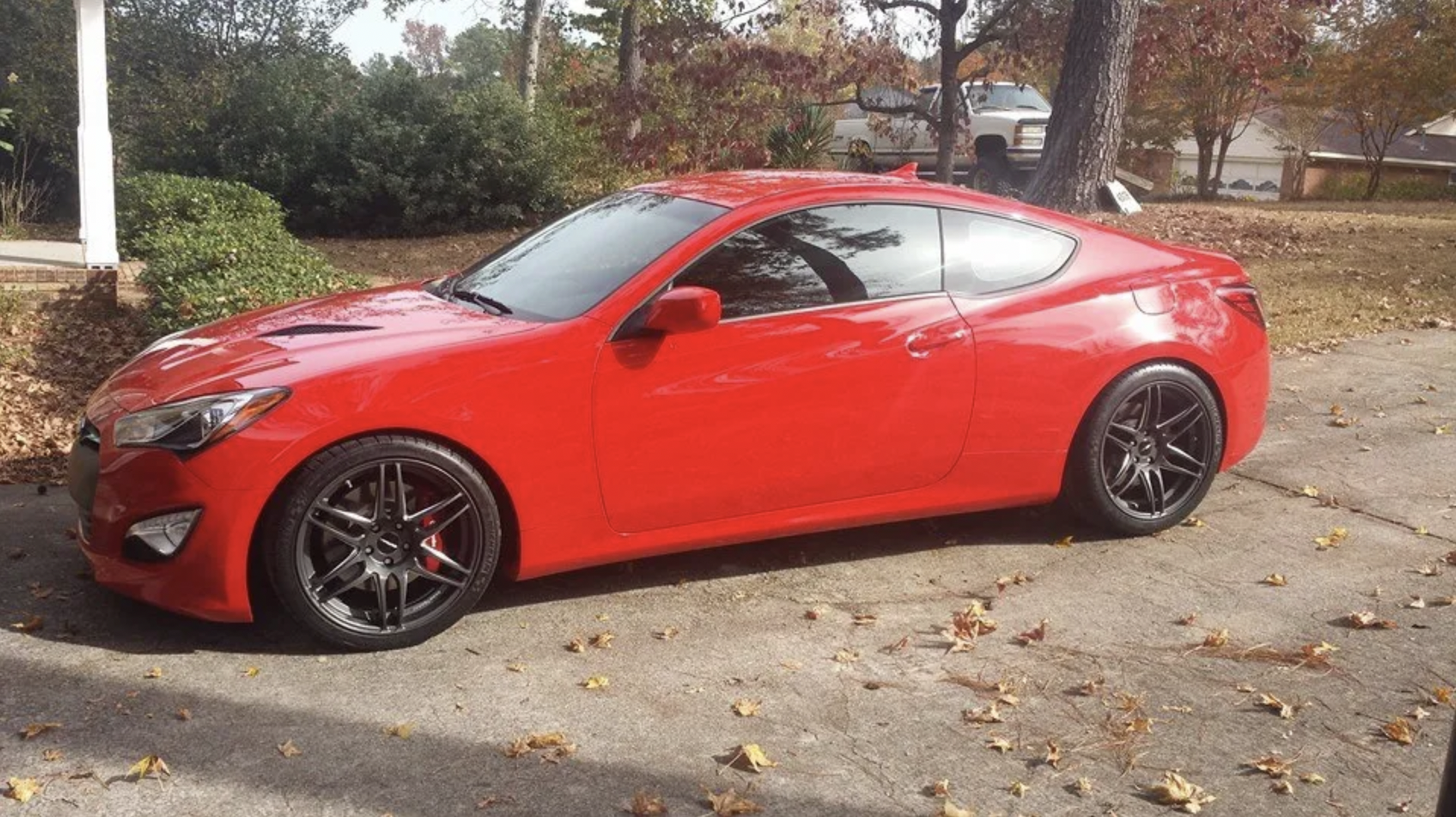 photo 1 Hyundai Genesis Coupe custom wheels   19x8.5, ET +20, tire size 245/35 R19. 19x9.5 ET+20 275/35 R19