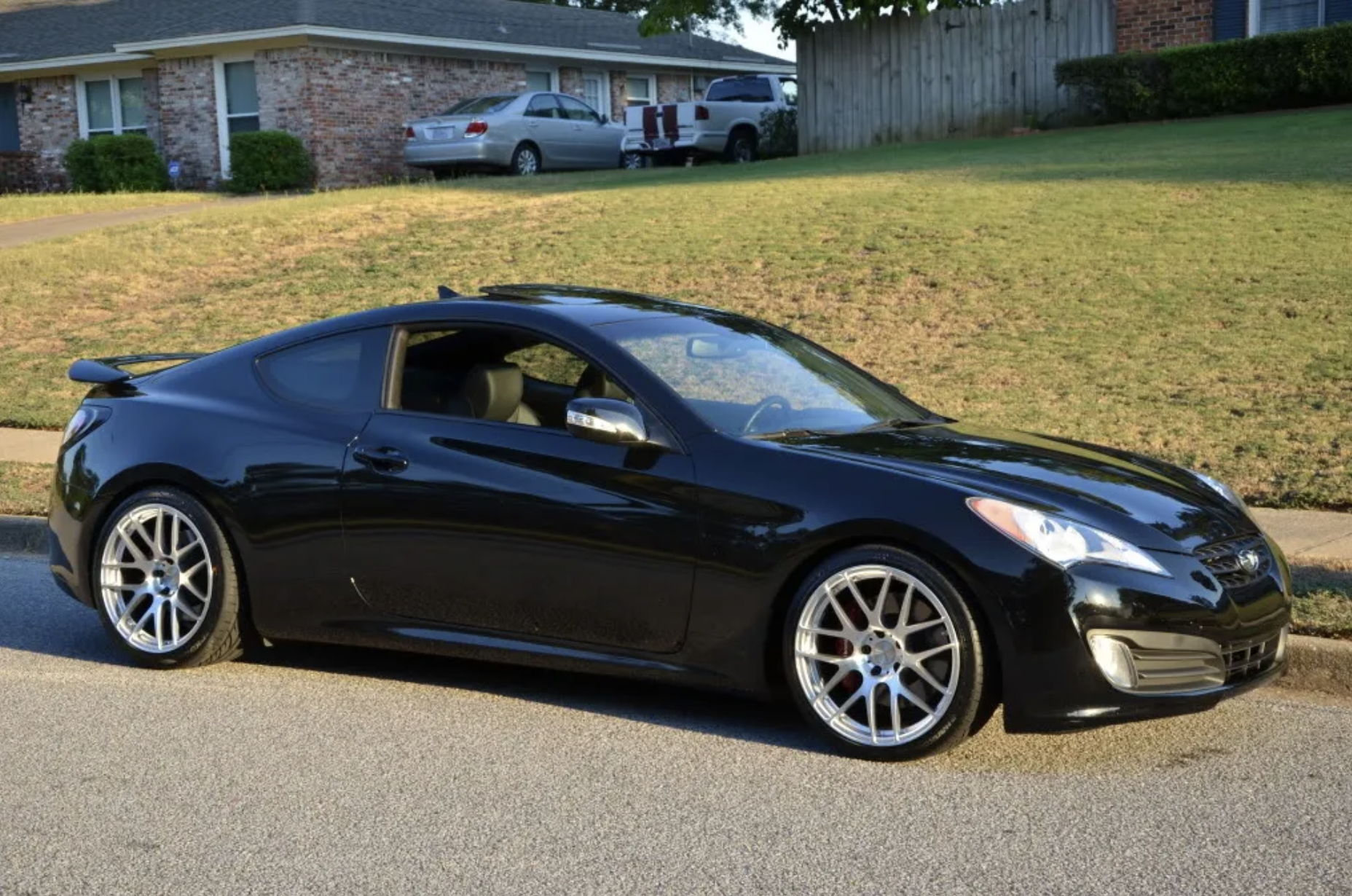 photo 2 Hyundai Genesis Coupe custom wheels   19x9.5, ET , tire size 245/ R19. 19x10.5 ET 275/ R19