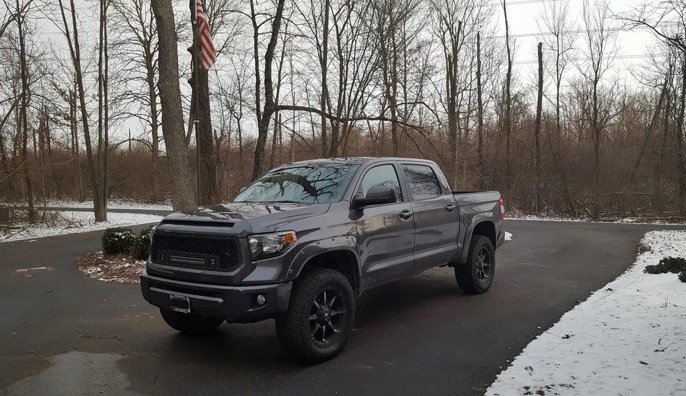 photo 1 Toyota Tundra custom wheels 20x9.0, ET +20, tire size 35X12.5 R20. x ET