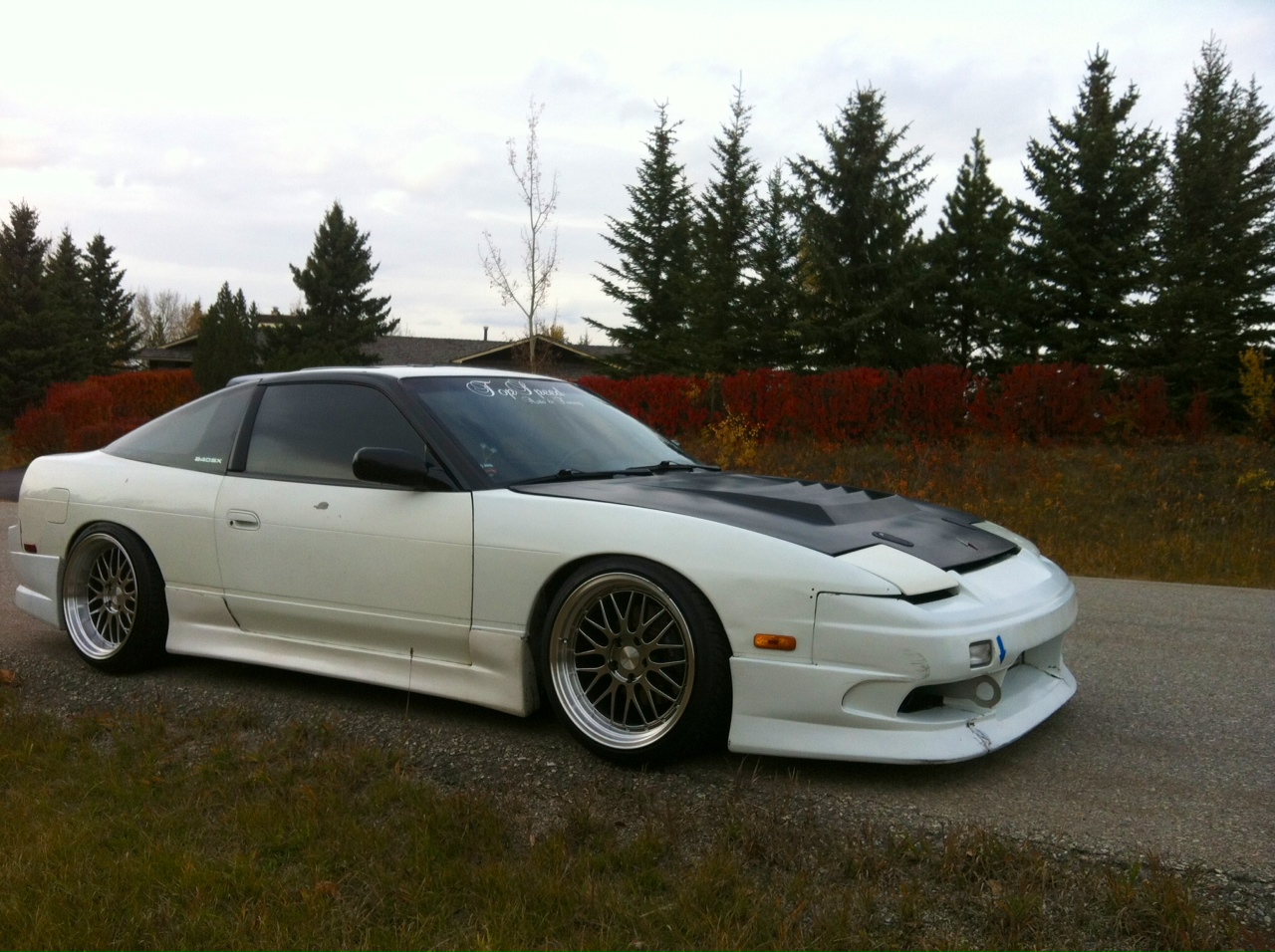 photo 2 Nissan S13 custom wheels Varrstoen ES1 18x9.5, ET +2, tire size 225/40 R18. 18x10.5 ET+15 255/35 R18