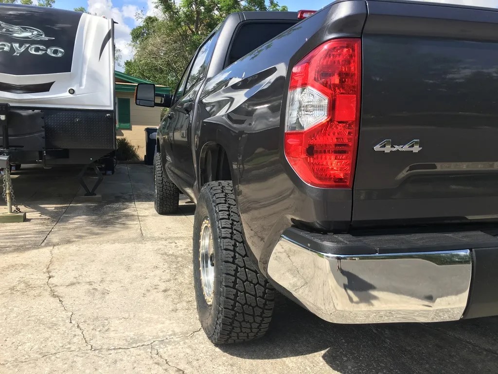photo 5 Toyota Tundra custom wheels Trail Ready 17x8.0, ET 0, tire size 295/70 R17. x ET