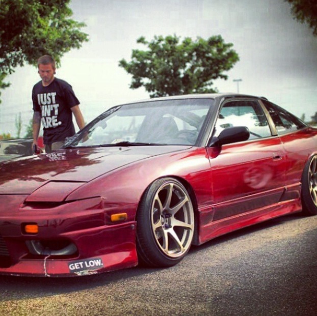 photo 3 Nissan S13 custom wheels Mb battle 18x9.5, ET +12, tire size 205/40 R18. x ET 215/45 R