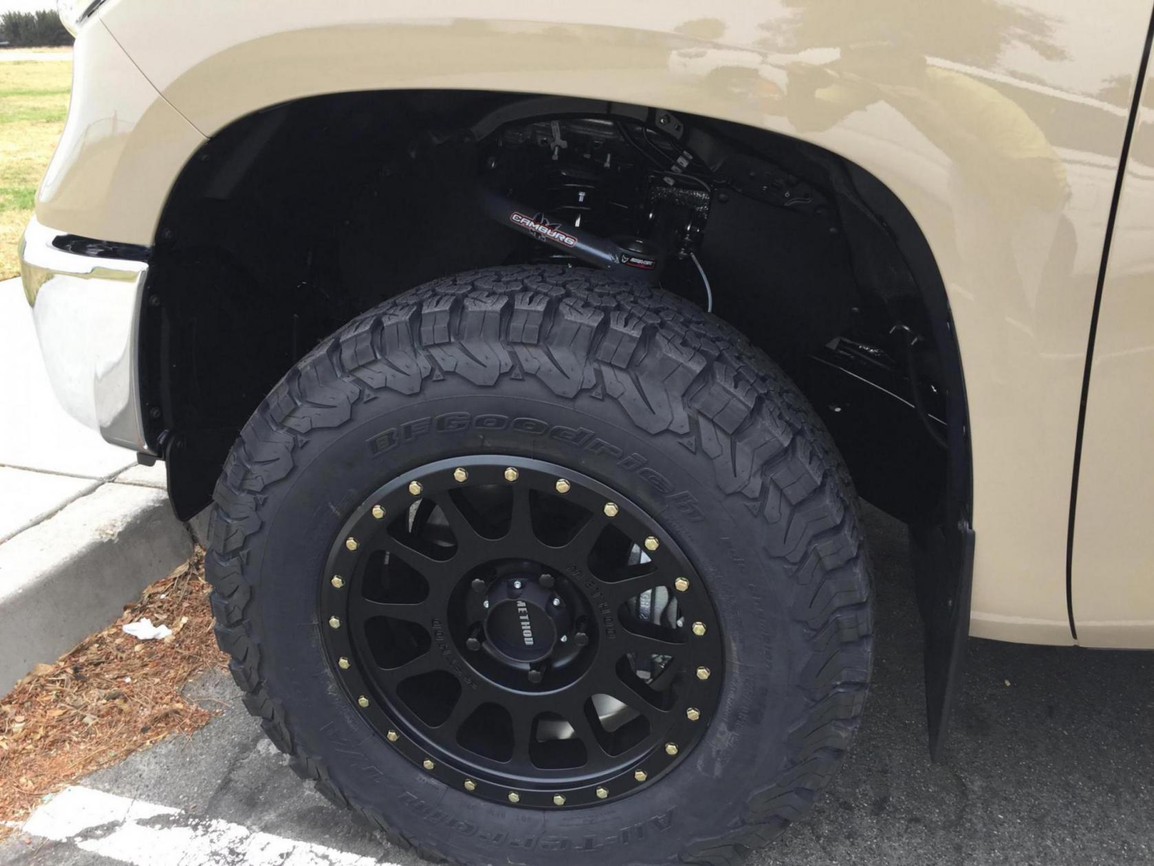 photo 2 Toyota Tundra custom wheels Black Method 18x9.0, ET , tire size 275/70 R18. x ET