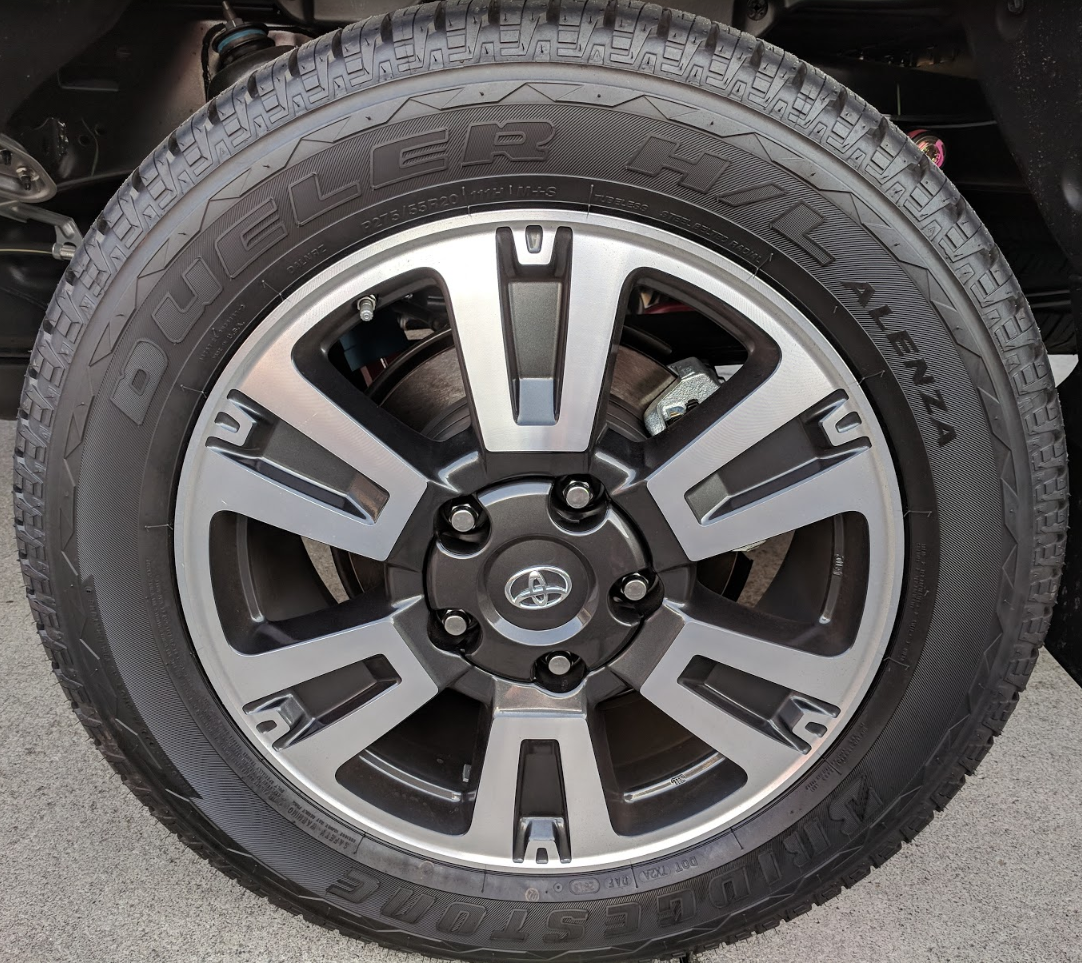 photo 2 Toyota Tundra custom wheels   20x, ET , tire size 275/55 R20. x ET 
