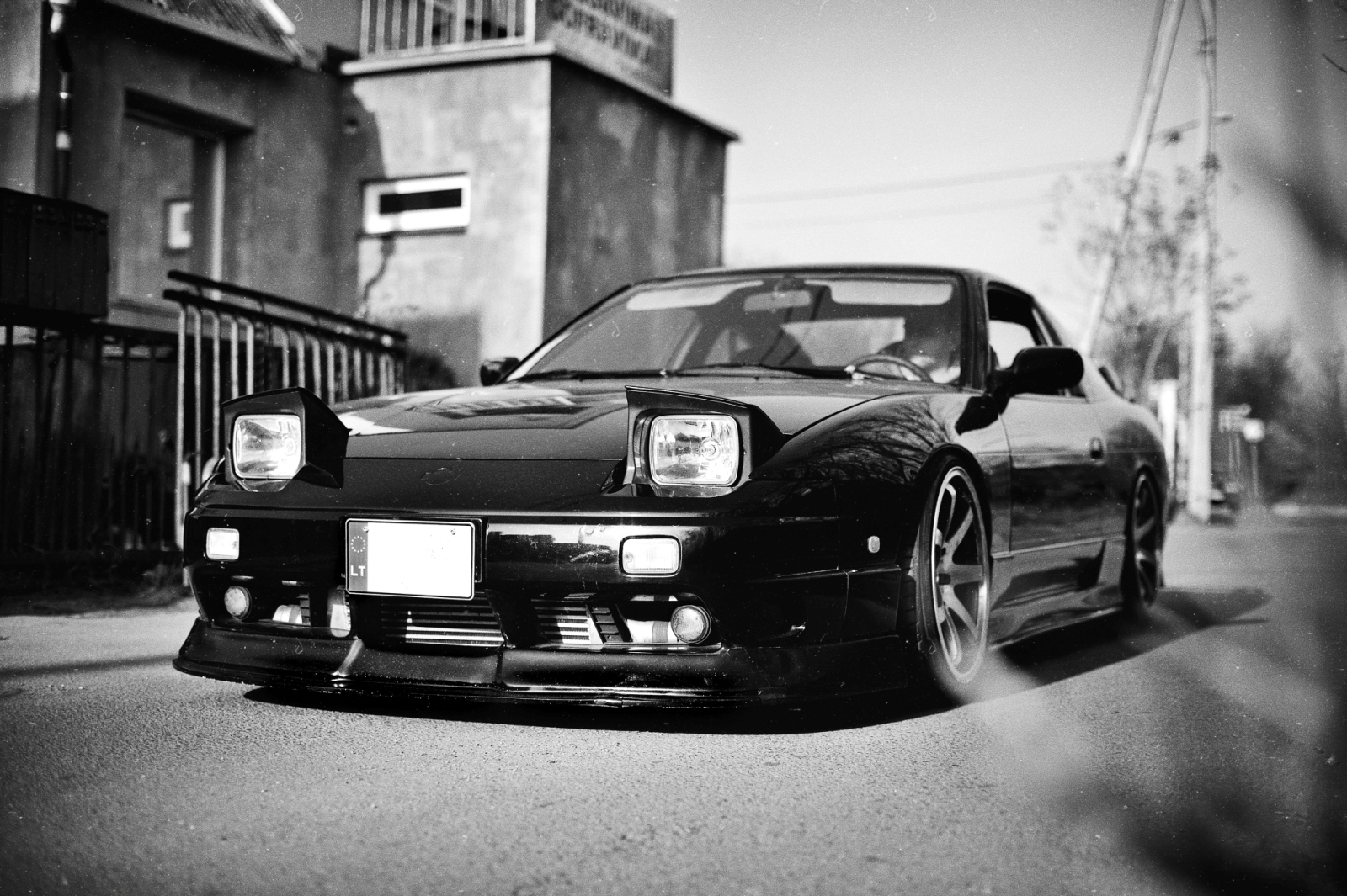 photo 3 Nissan S13 custom wheels GReddy  Gravity Gullflame 18x9.5, ET +15, tire size 225/35 R18. 18x9.5 ET+25 225/40 R18