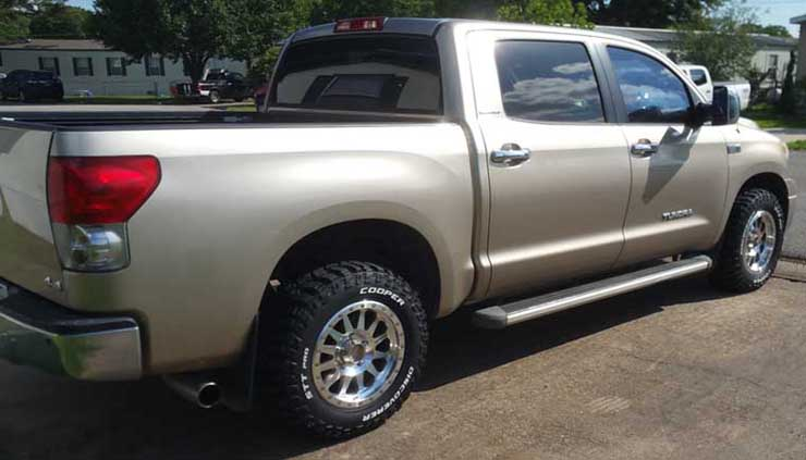 photo 2 Toyota Tundra custom wheels   18x9.0, ET +25, tire size 275/65 R18. x ET 