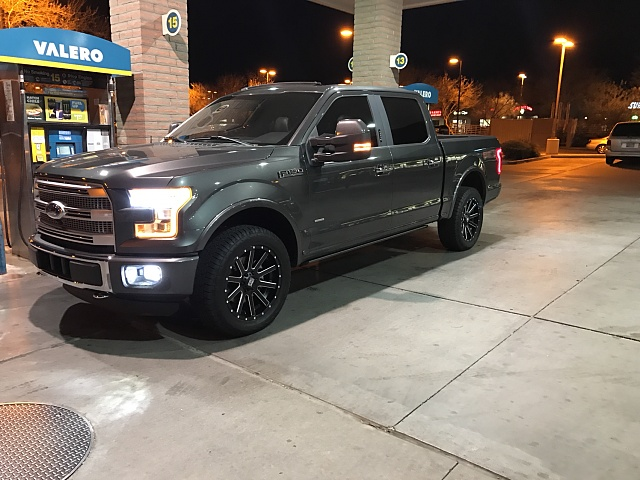 photo 1 Ford F-150 custom wheels   20x9.0, ET +18, tire size 285/55 R20. x ET 