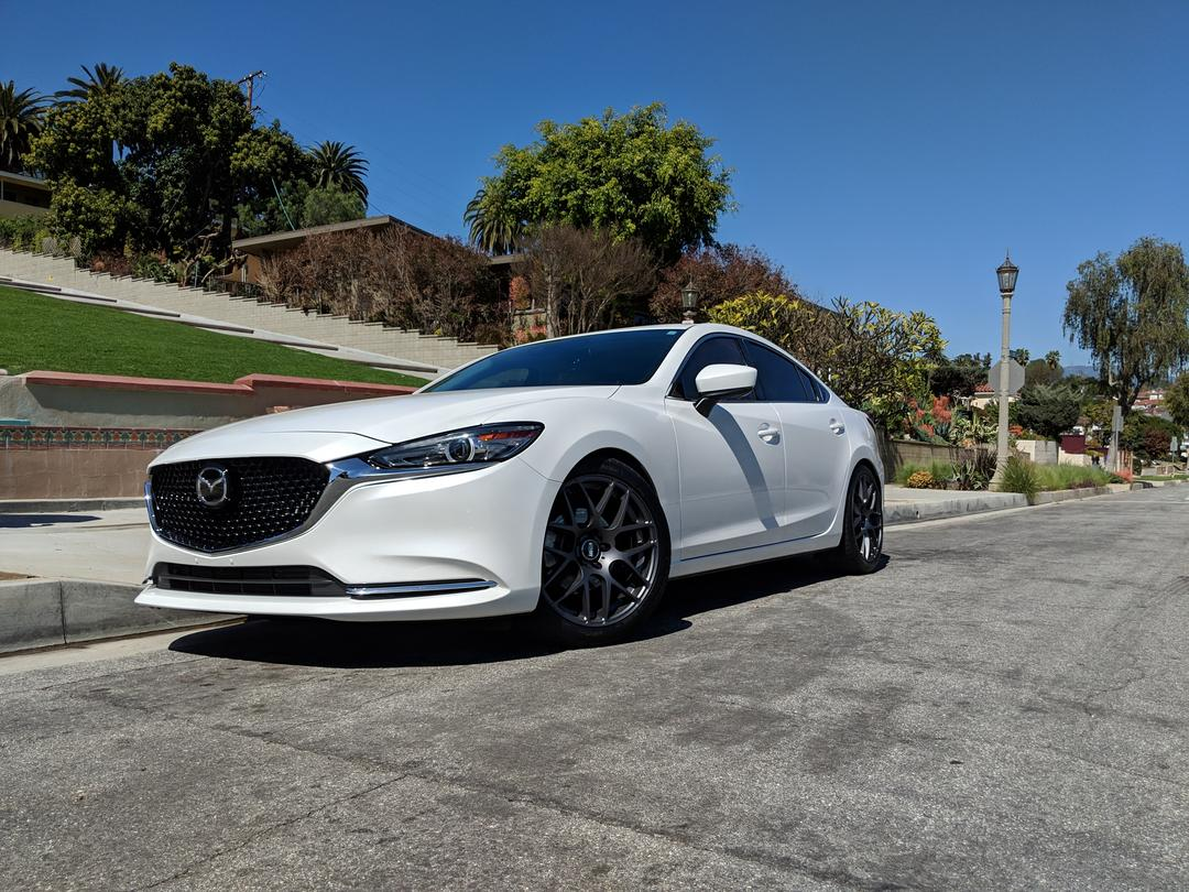 photo 1 Mazda Mazda6 custom wheels   19x8.5, ET +35, tire size 245/40 R19. x ET 