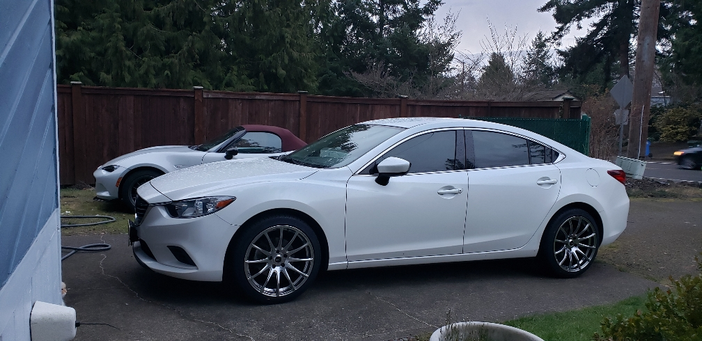 photo 1 Mazda Mazda6 custom wheels   19x9.5, ET +35, tire size X R19. x ET 