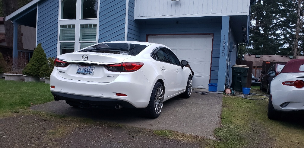photo 2 Mazda Mazda6 custom wheels   19x9.5, ET +35, tire size X R19. x ET 