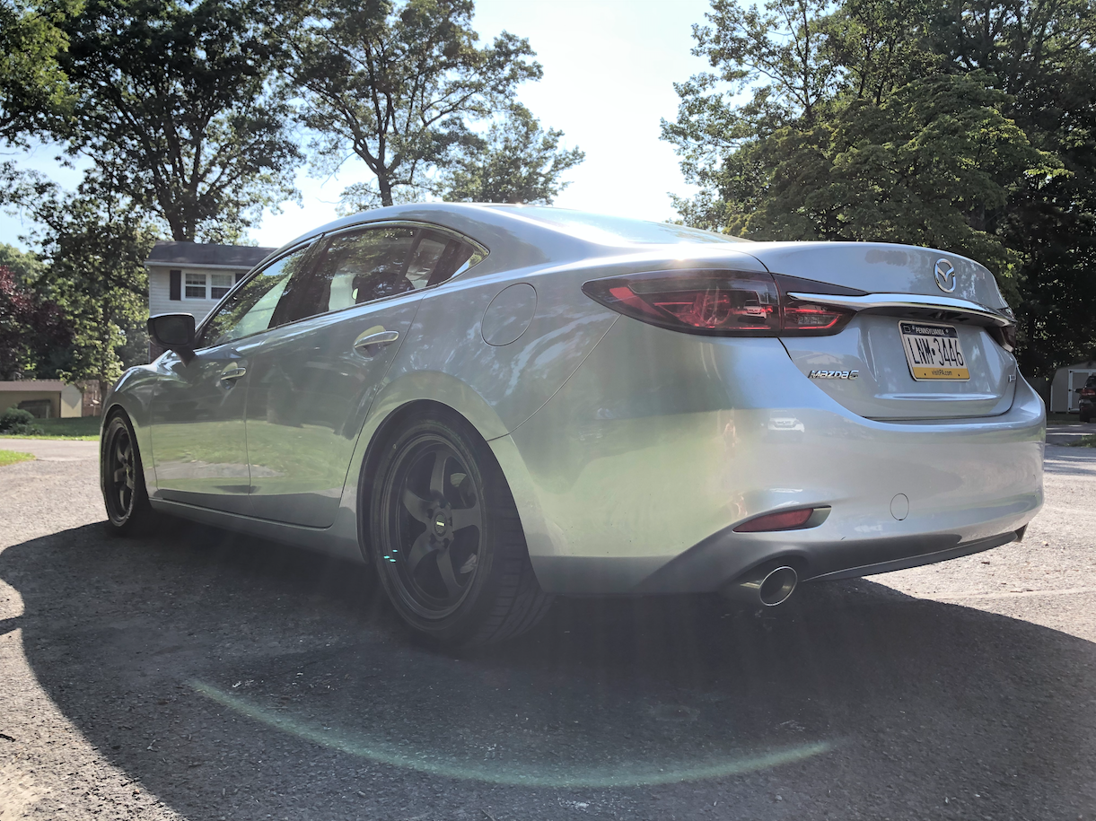 photo 2 Mazda Mazda6 custom wheels  Etna 18x8.0, ET +40, tire size 245/45 R18. x ET 