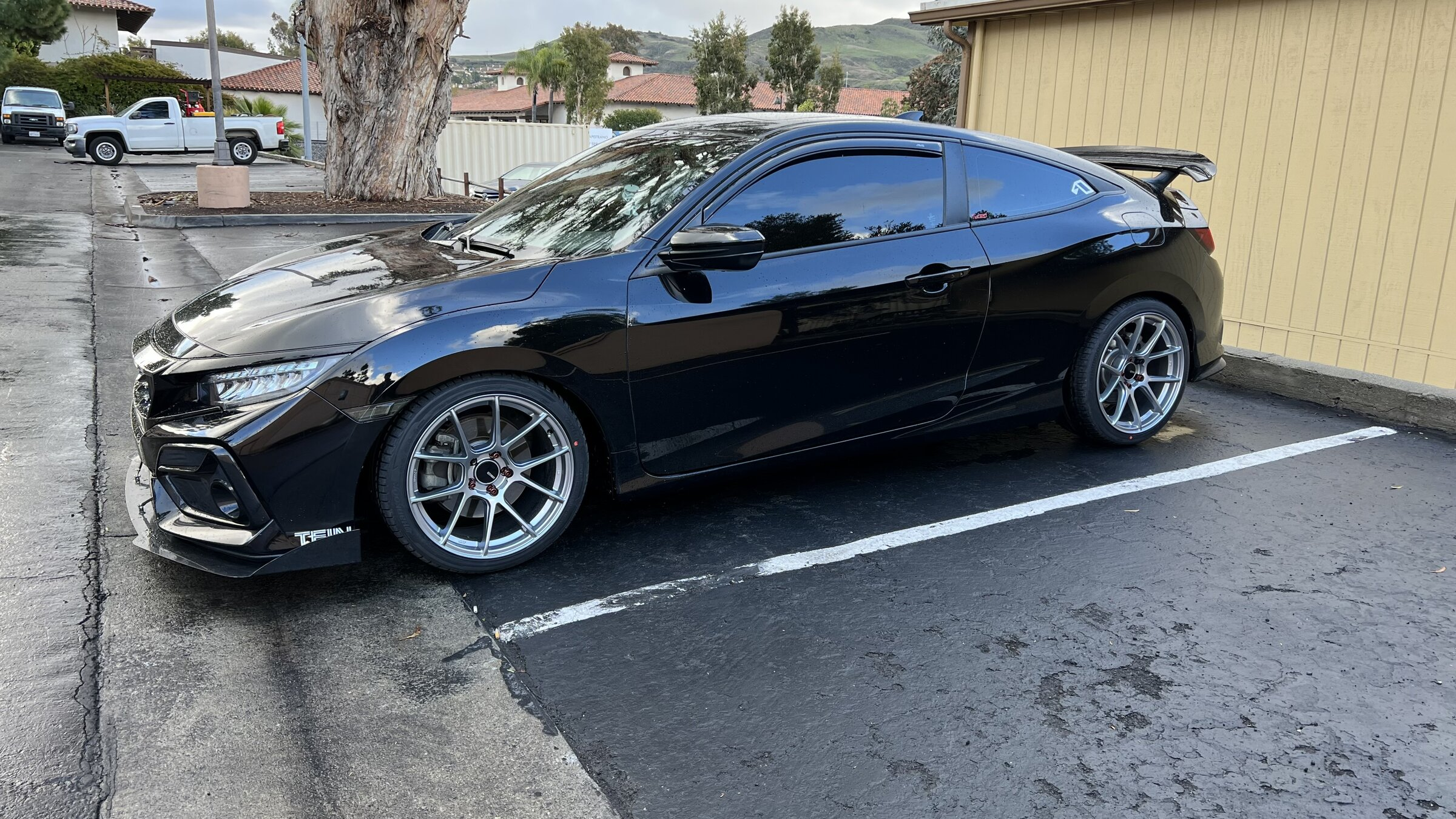 photo 2 Honda Civic custom wheels   18x9.5, ET +38, tire size 255/35 R18. x ET 