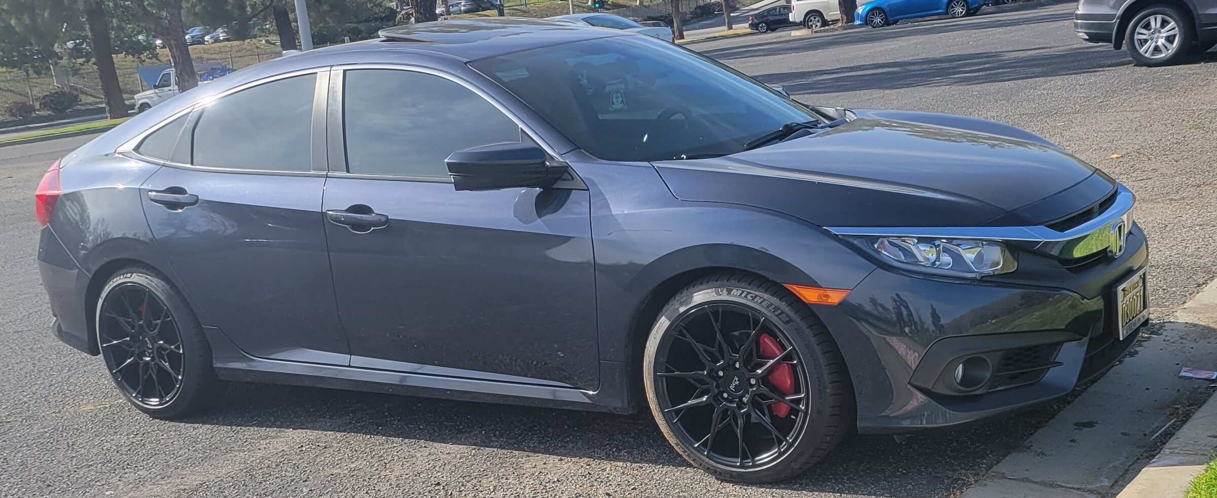 photo 1 Honda Civic custom wheels   18x8.5, ET +35, tire size 215/45 R18. x ET 