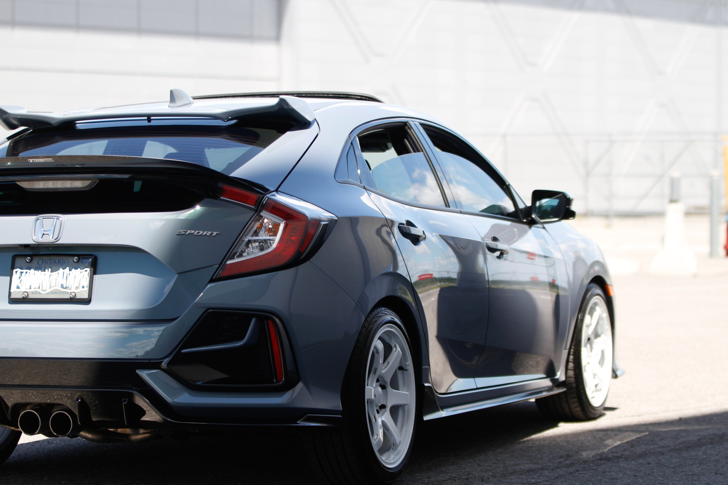 photo 2 Honda Civic custom wheels  RF06FF 18x8.5, ET +40, tire size X R18. x ET 
