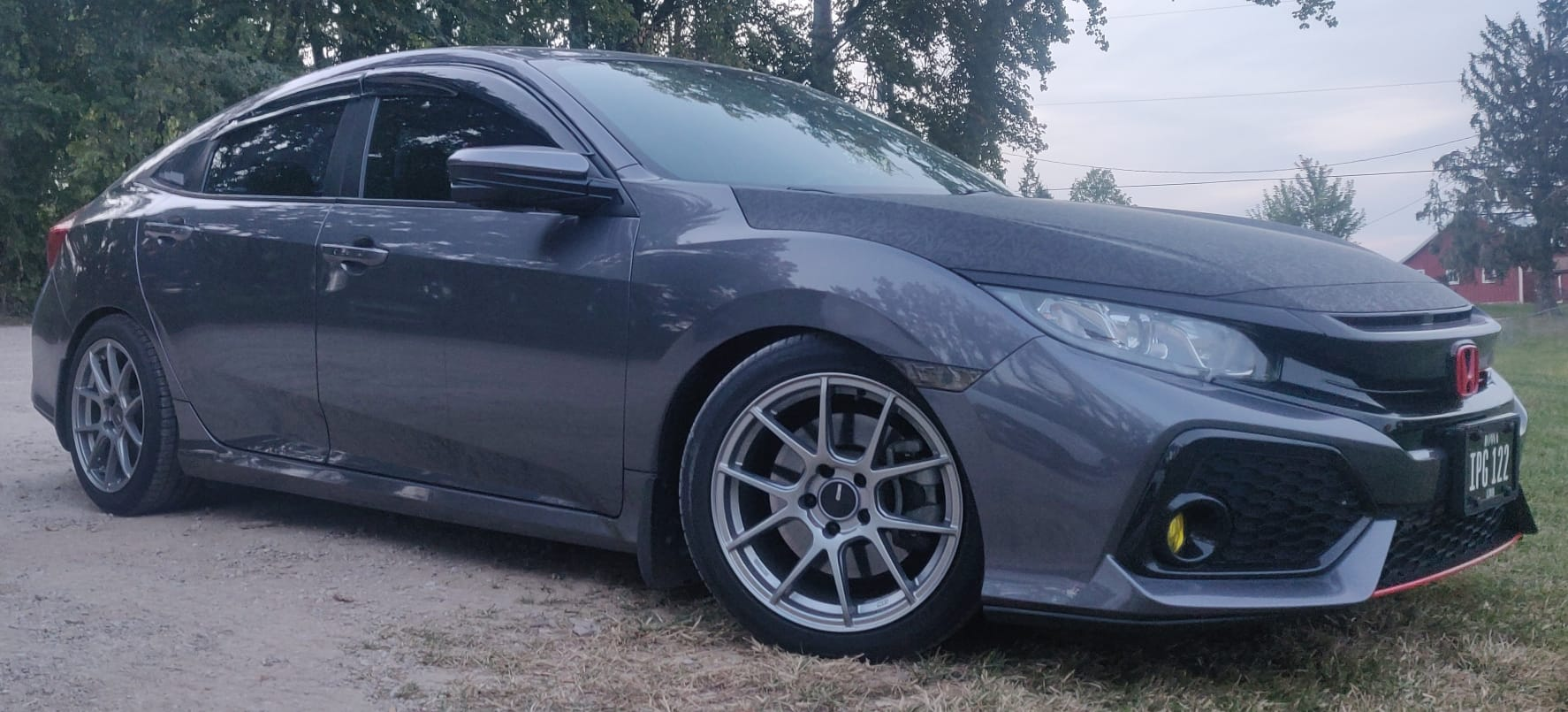 photo 1 Honda Civic custom wheels   17x9.0, ET +40, tire size 255/40 R17. x ET 