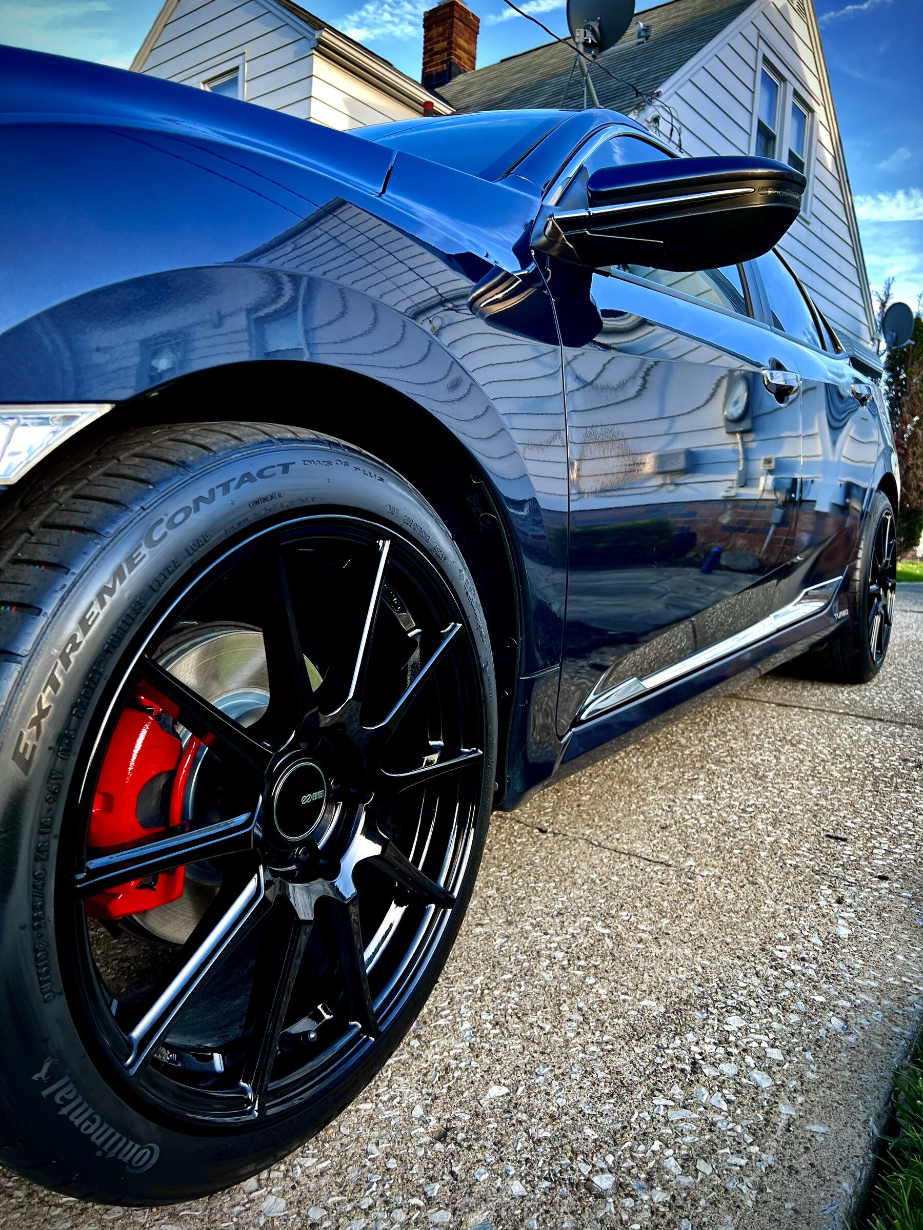 photo 3 Honda Civic custom wheels   18x8.5, ET +35, tire size 235/40 R18. x ET 