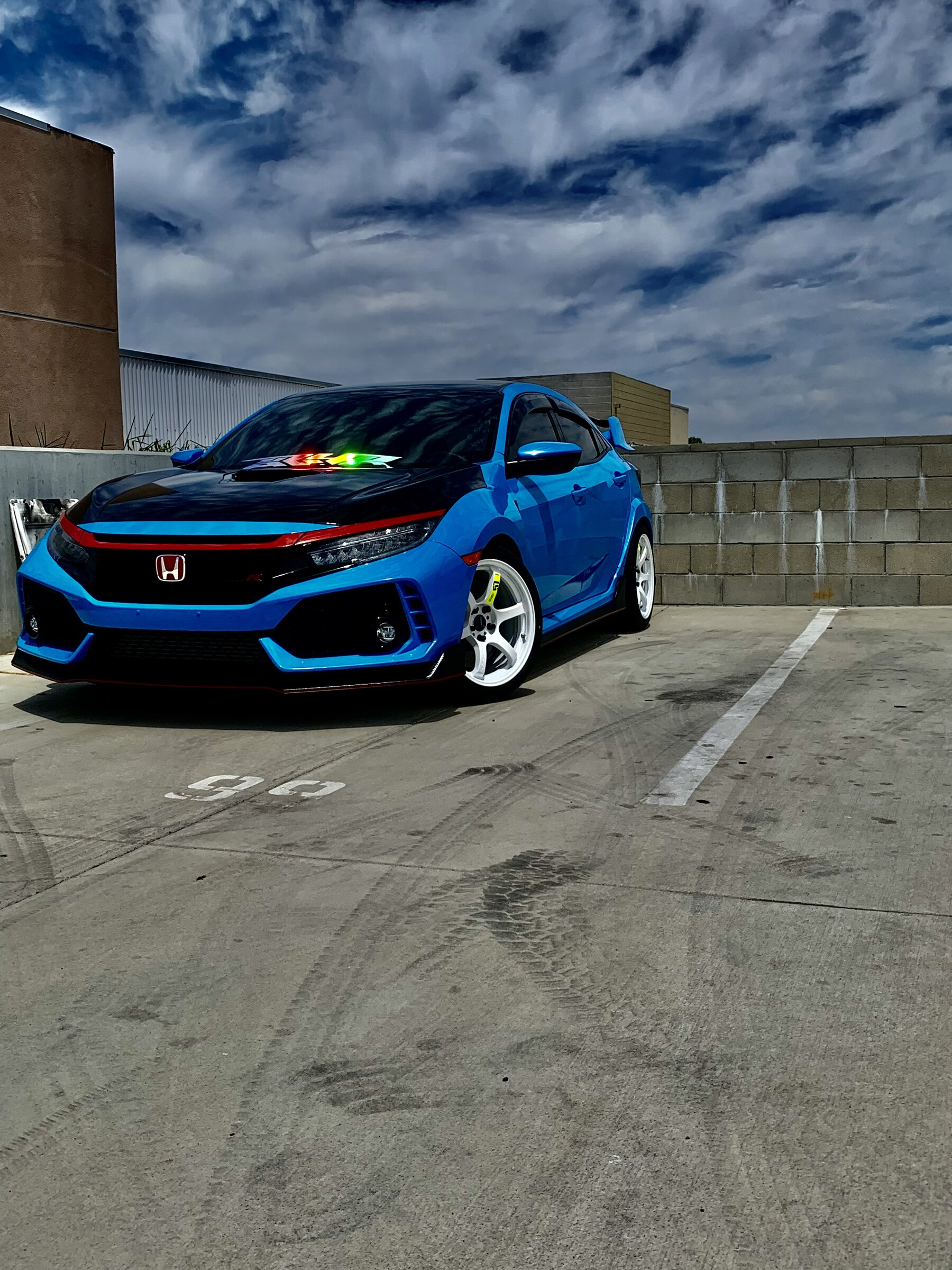 photo 1 Honda Civic custom wheels   18x, ET , tire size 265/35 R18. x ET 