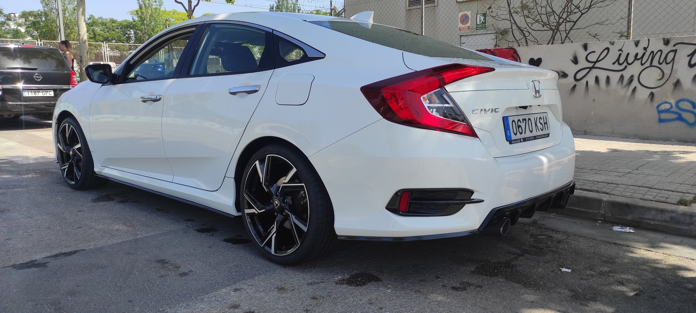photo 6 Honda Civic custom wheels  AR1 19x8.5, ET +45, tire size 235/35 R19. x ET 