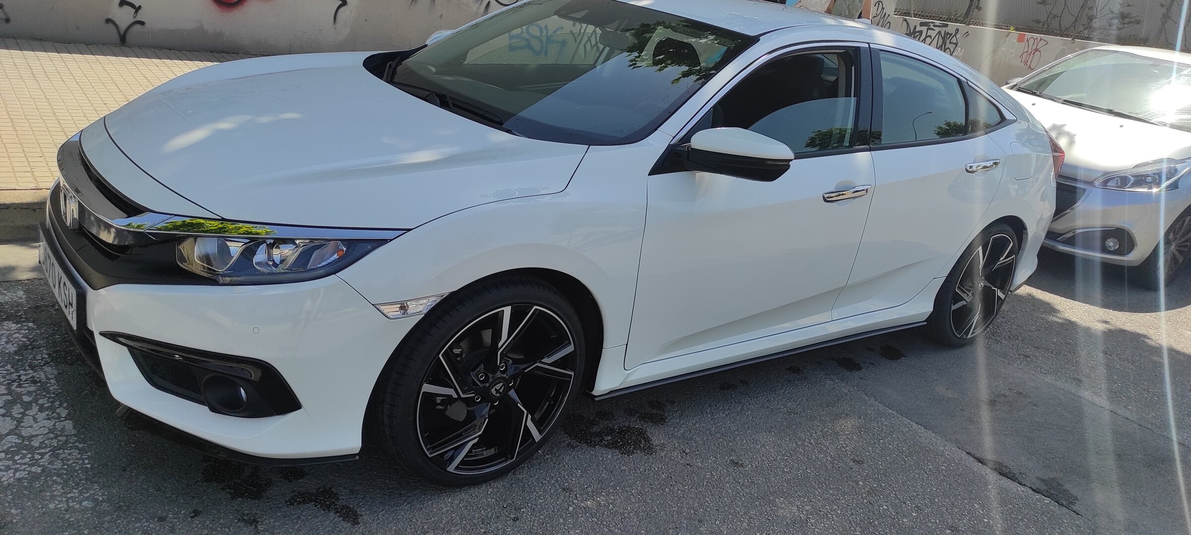 photo 1 Honda Civic custom wheels  AR1 19x8.5, ET +45, tire size 235/35 R19. x ET 