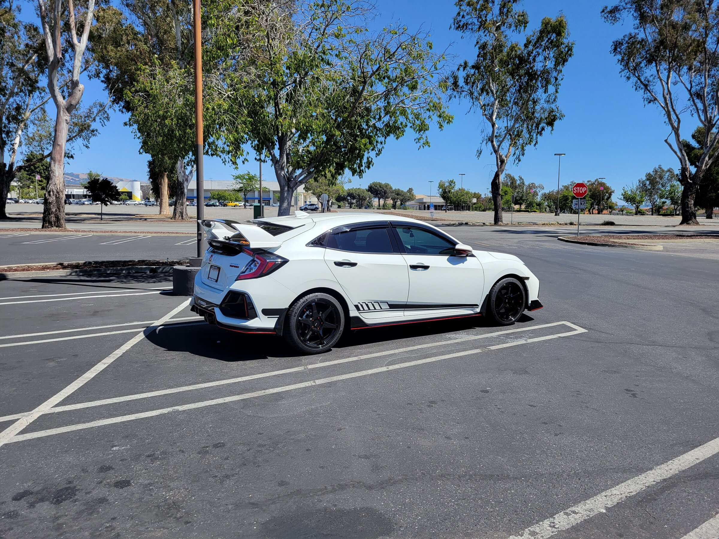photo 1 Honda Civic custom wheels   18x8.0, ET +40, tire size 235/40 R18. x ET 