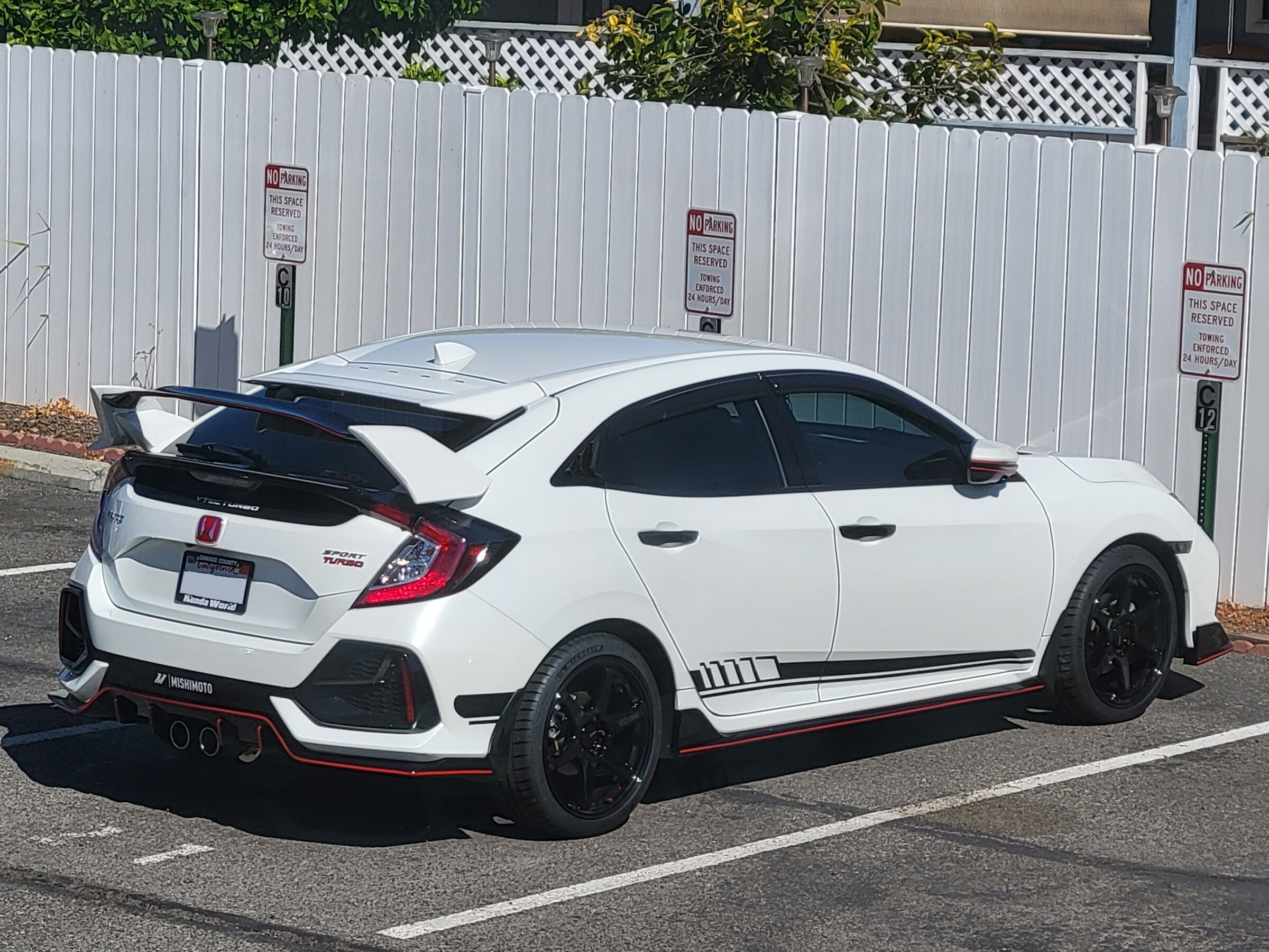 photo 3 Honda Civic custom wheels   18x8.0, ET +40, tire size 235/40 R18. x ET 