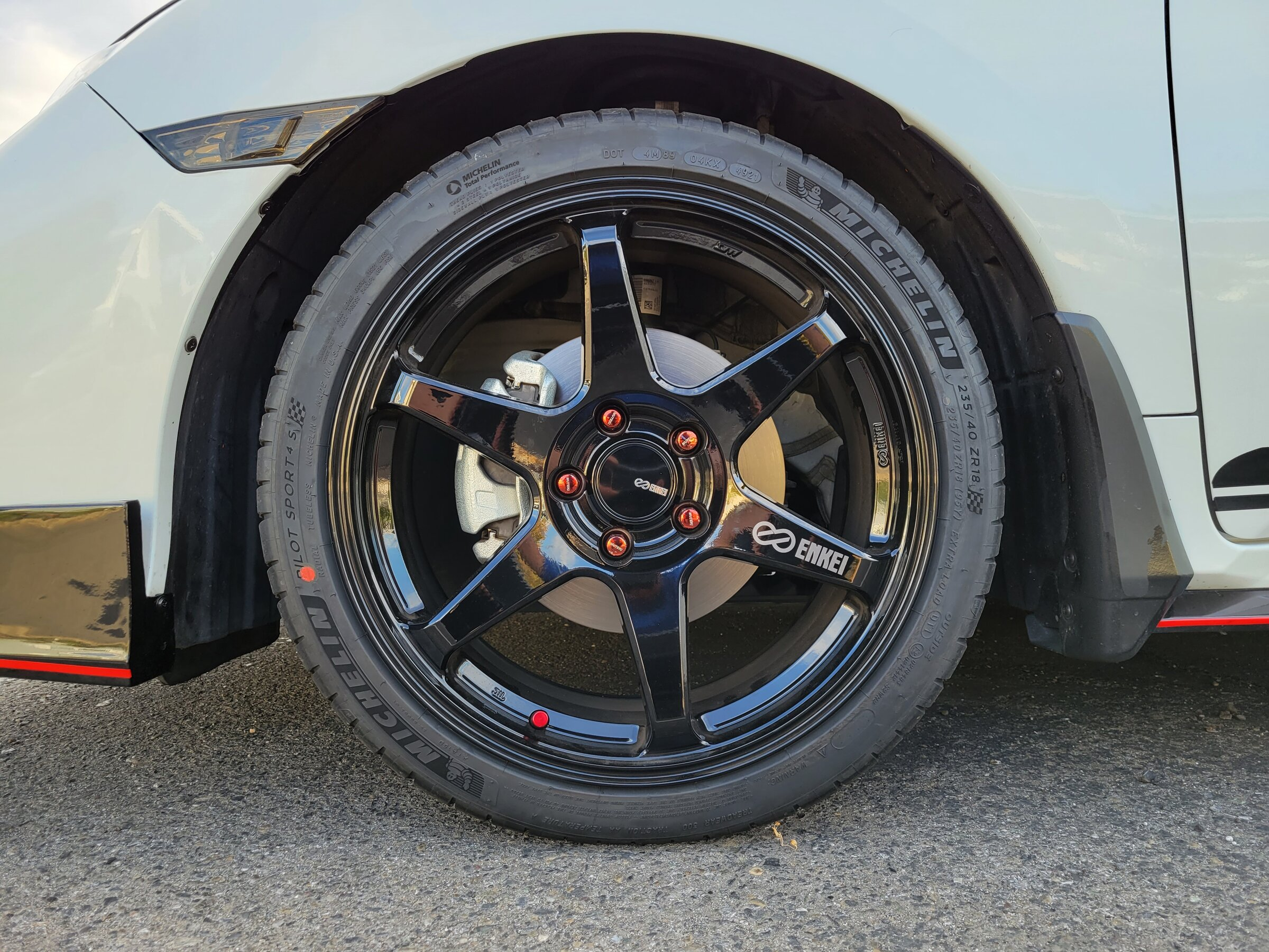 photo 5 Honda Civic custom wheels   18x8.0, ET +40, tire size 235/40 R18. x ET 