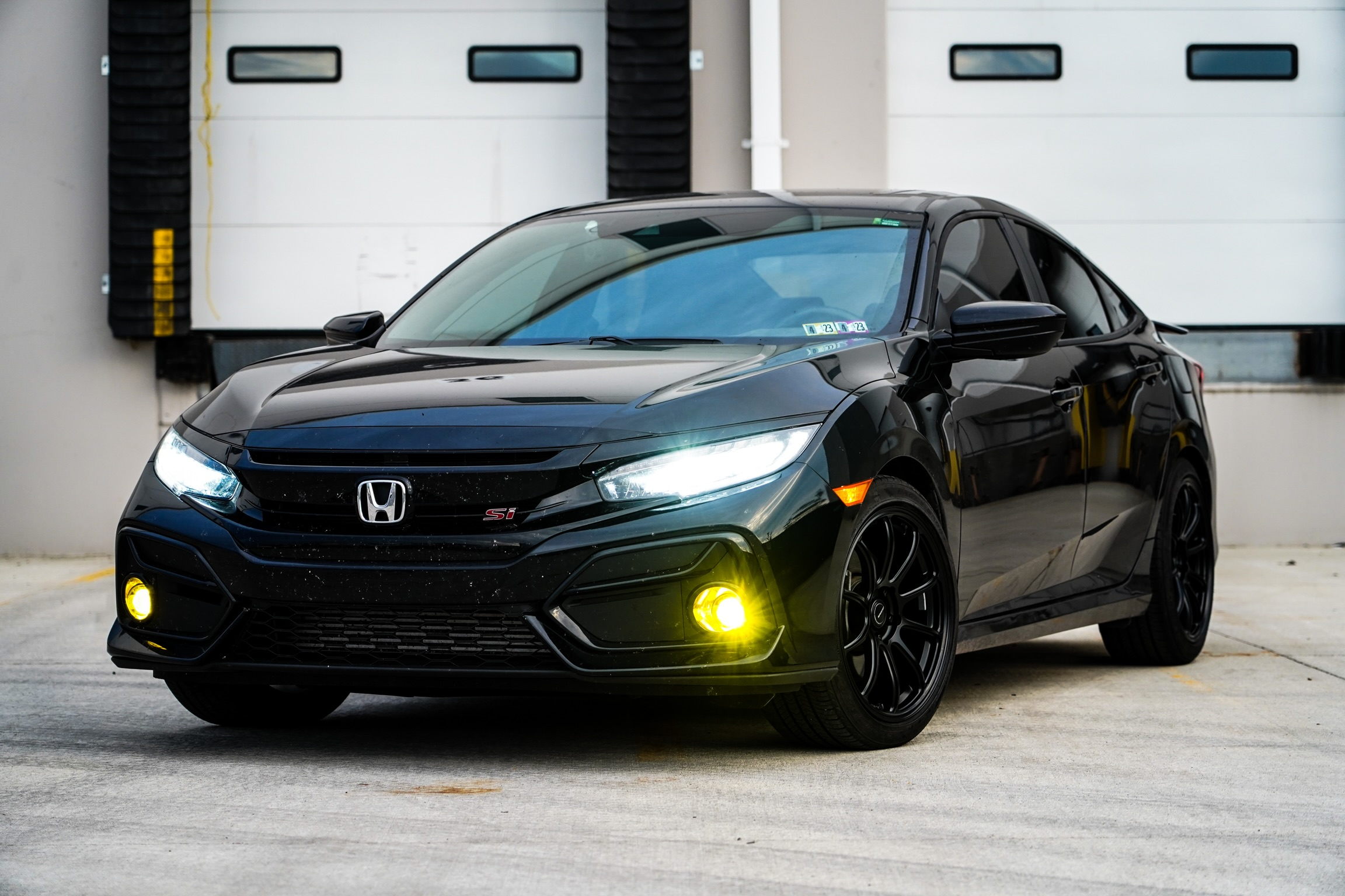 photo 1 Honda Civic custom wheels 18x8.5, ET +35, tire size 235/40 R18. x ET