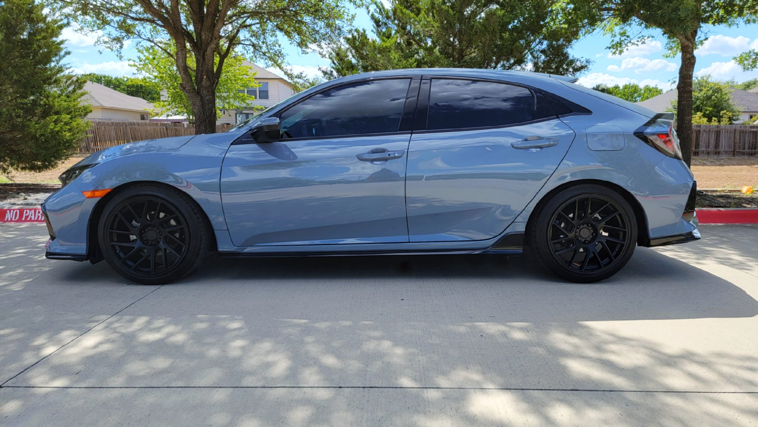 photo 2 Honda Civic custom wheels 18x9.5, ET +35, tire size 235/40 R18. x ET
