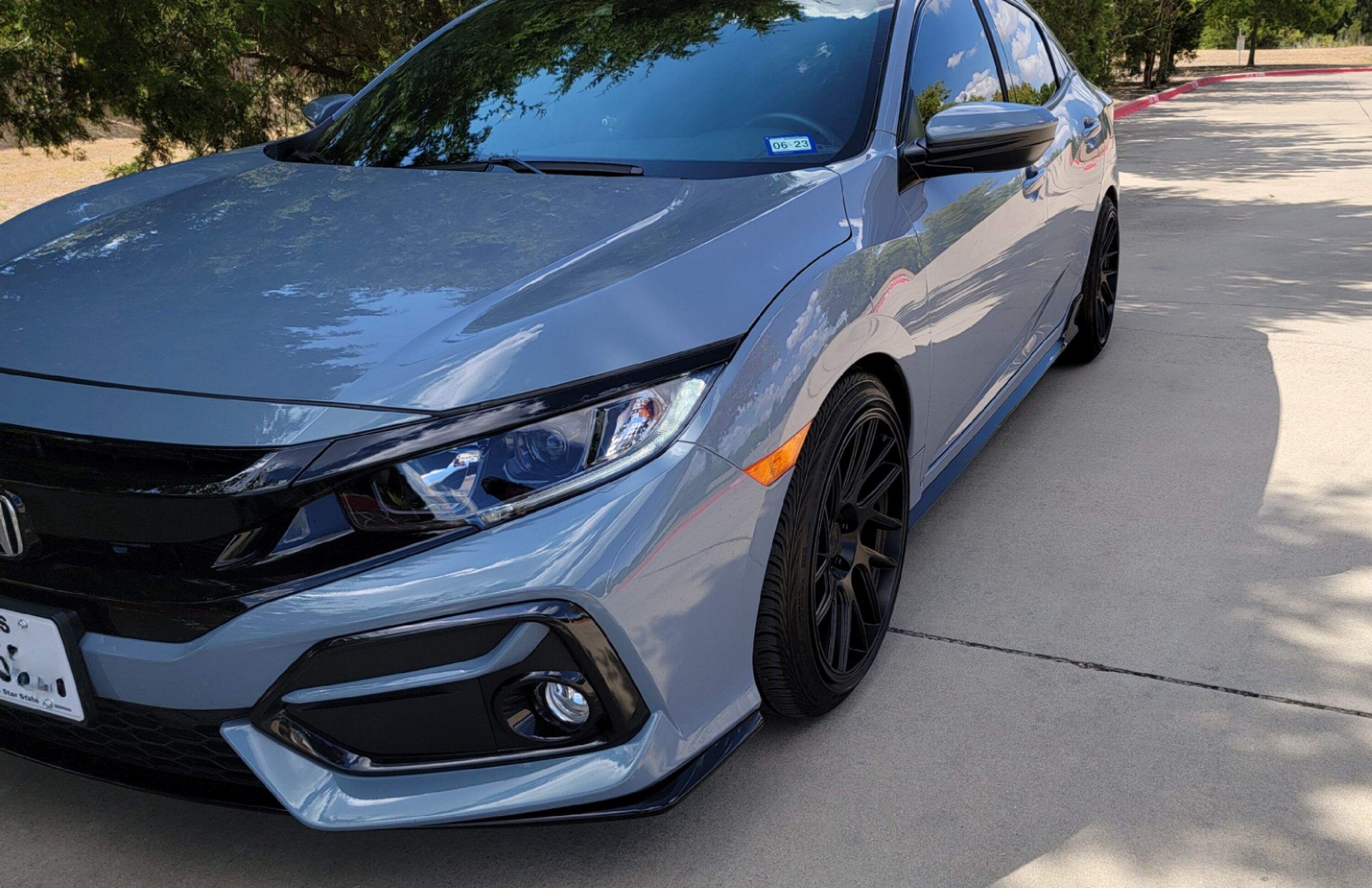 photo 1 Honda Civic custom wheels 18x9.5, ET +35, tire size 235/40 R18. x ET