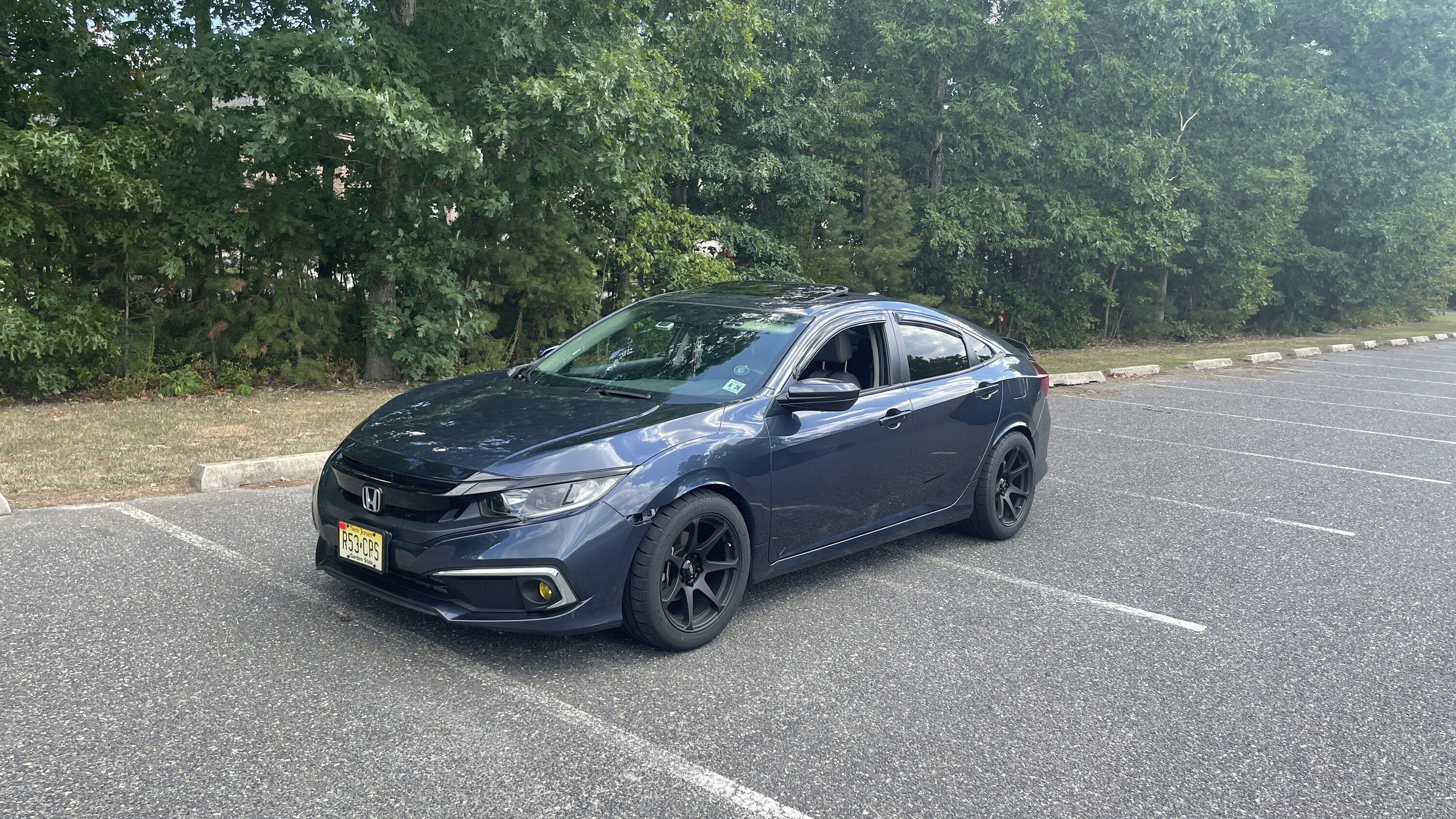 photo 1 Honda Civic custom wheels 17x9.5, ET +30, tire size 275/40 R17. x ET