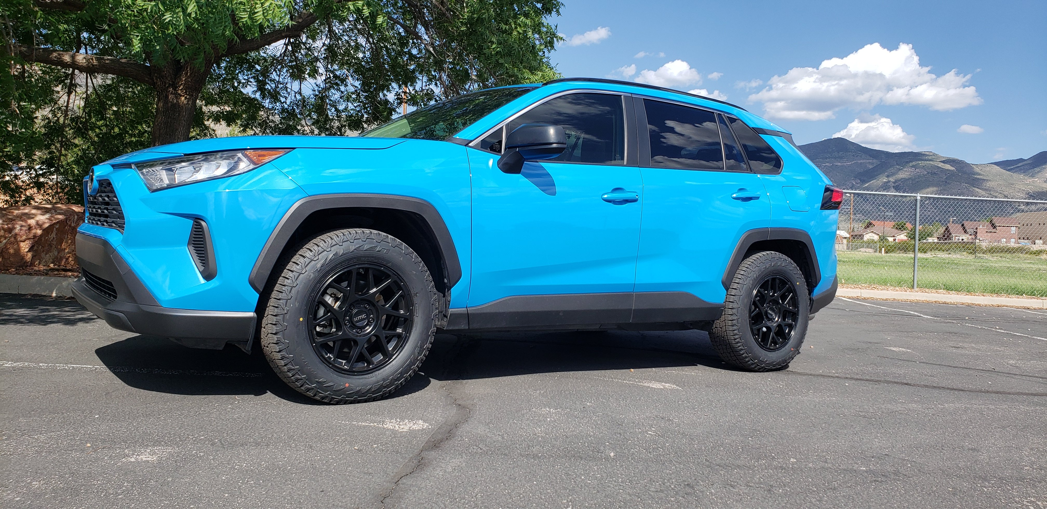 photo 1 Toyota RAV4 custom wheels   17x8.0, ET , tire size 245/65 R17. x ET 