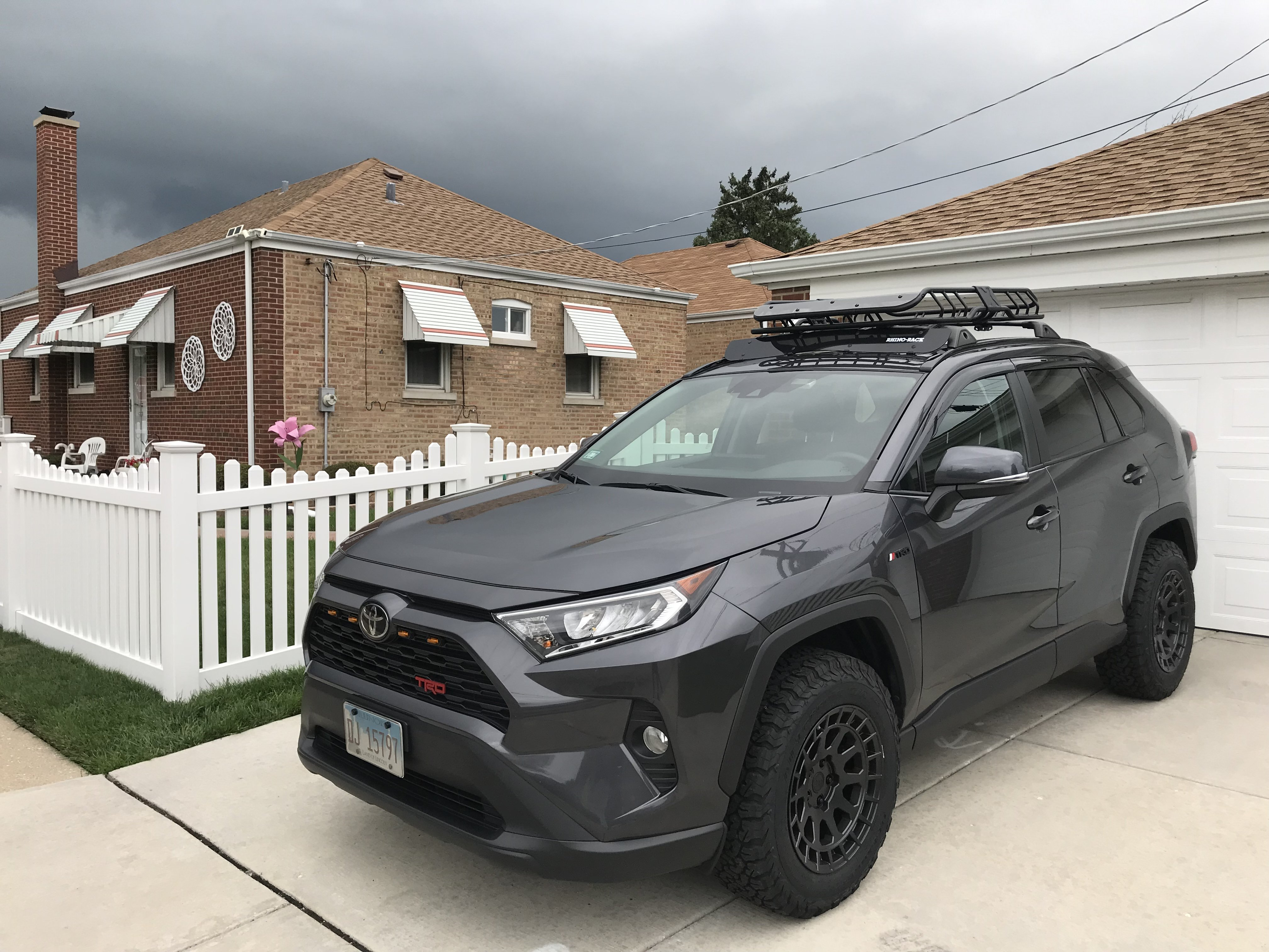 photo 1 Toyota RAV4 custom wheels   17x8.0, ET +12, tire size 245/65 R17. x ET 