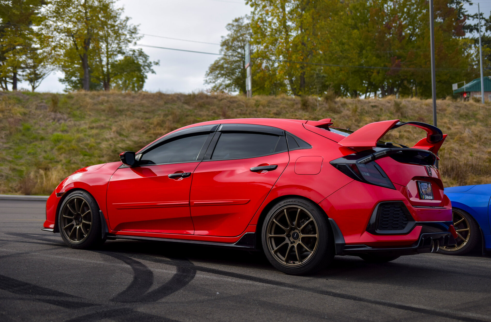 photo 1 Honda Civic custom wheels 18x8.5, ET +35, tire size 235/40 R18. x ET