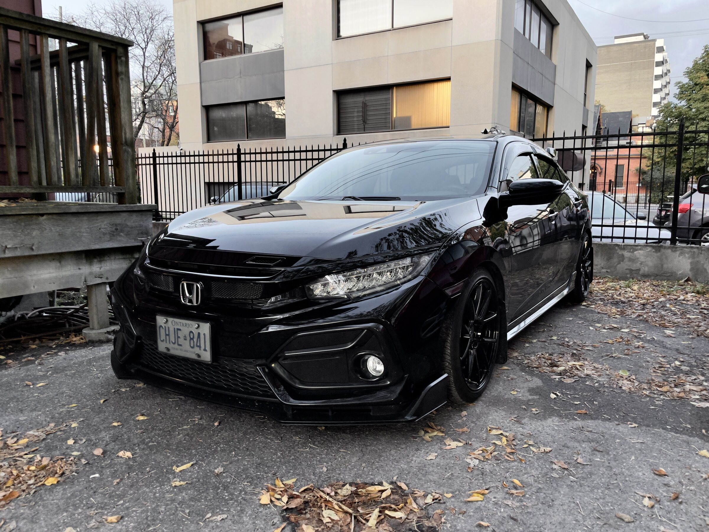 photo 1 Honda Civic custom wheels   18x8.5, ET +45, tire size 235/40 R18. x ET 