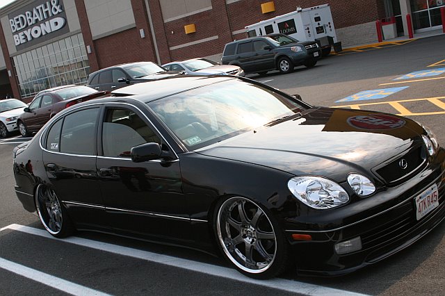 photo 1 Lexus GS 400 custom wheels Rays Engineering Volk Racing GT-7 19x9.5, ET +30, tire size 245/35 R19. 20x10.5 ET+24 275/30 R20