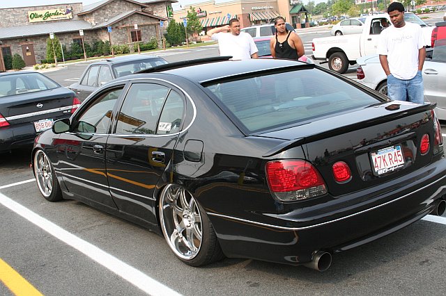 photo 2 Lexus GS 400 custom wheels Rays Engineering Volk Racing GT-7 19x9.5, ET +30, tire size 245/35 R19. 20x10.5 ET+24 275/30 R20