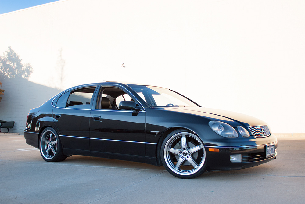 photo 1 Lexus GS 430 custom wheels Axis  Shine 19x8.5, ET +35, tire size 245/35 R19. 19x9.5 ET+40 275/30 R19