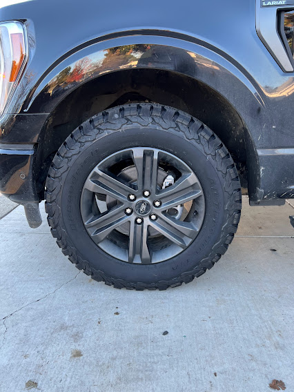 photo 2 Ford F-150 custom wheels  Powder Coat Dark Grey Takeoffs 20x, ET , tire size 285/65 R20. x ET 