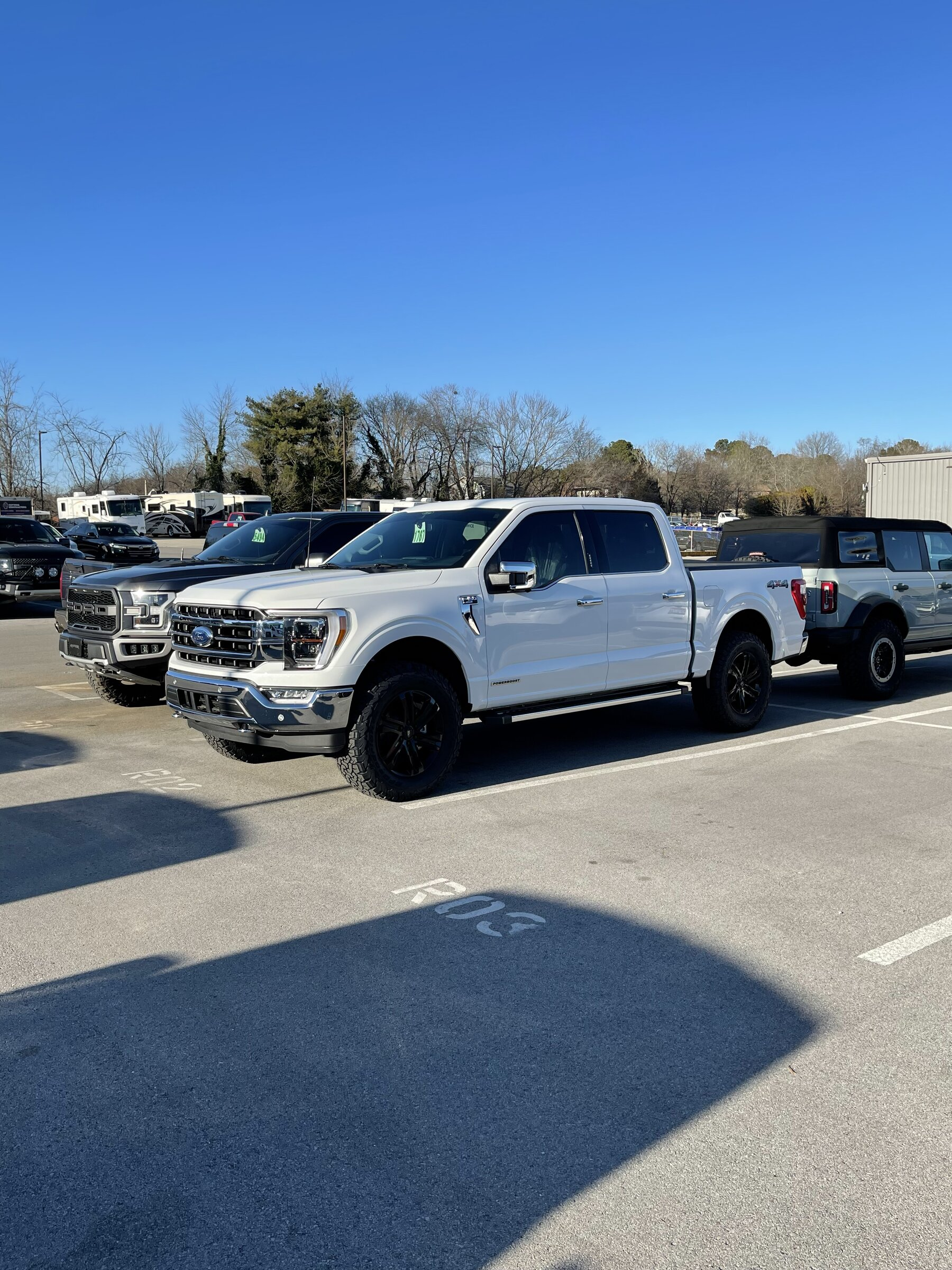 photo 1 Ford F-150 custom wheels  black wheels 20x, ET , tire size 295/65 R20. x ET 