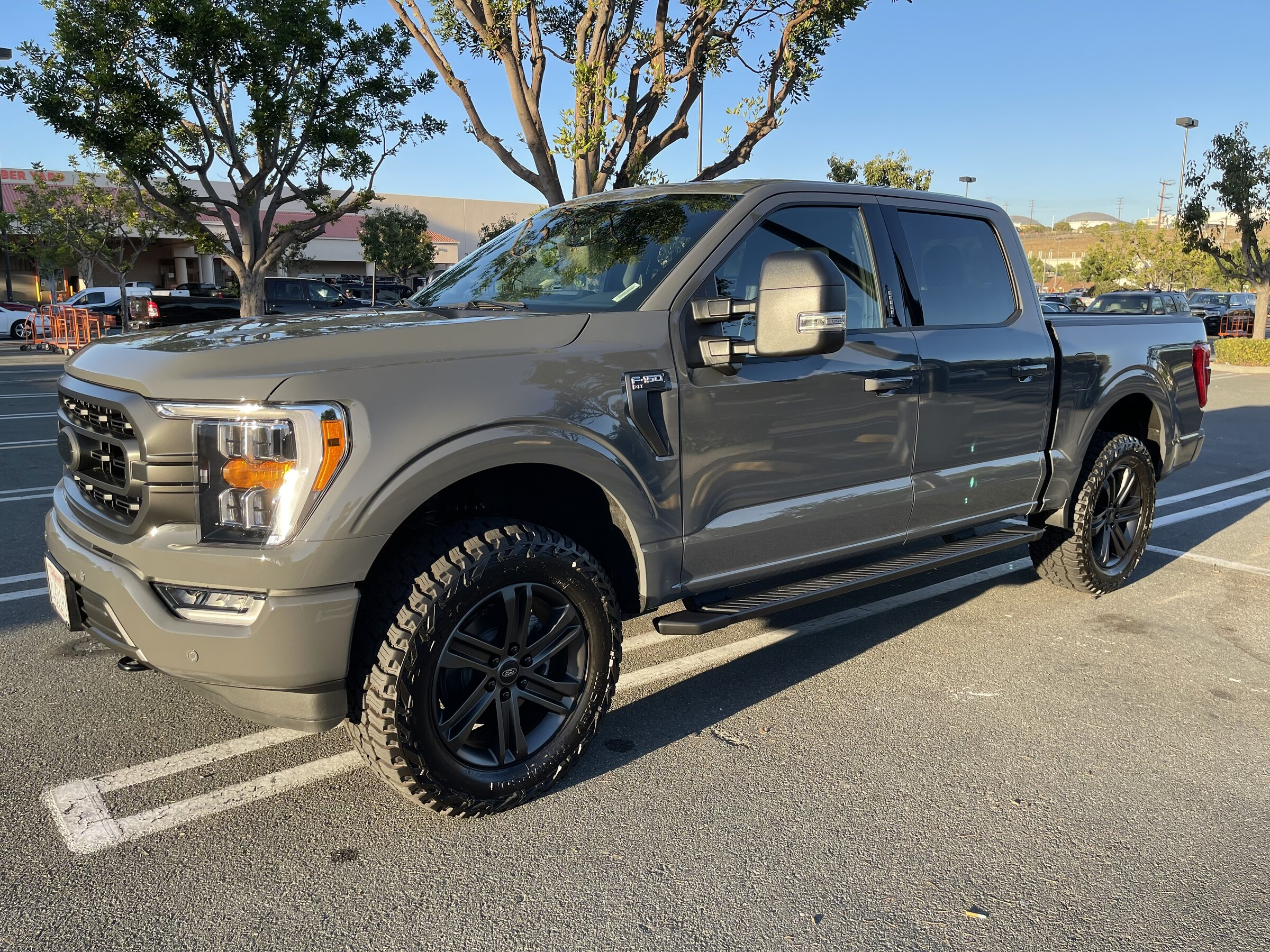 photo 3 Ford F-150 custom wheels  Powder Coat Dark Grey Takeoffs 20x, ET , tire size 295/60 R20. x ET 