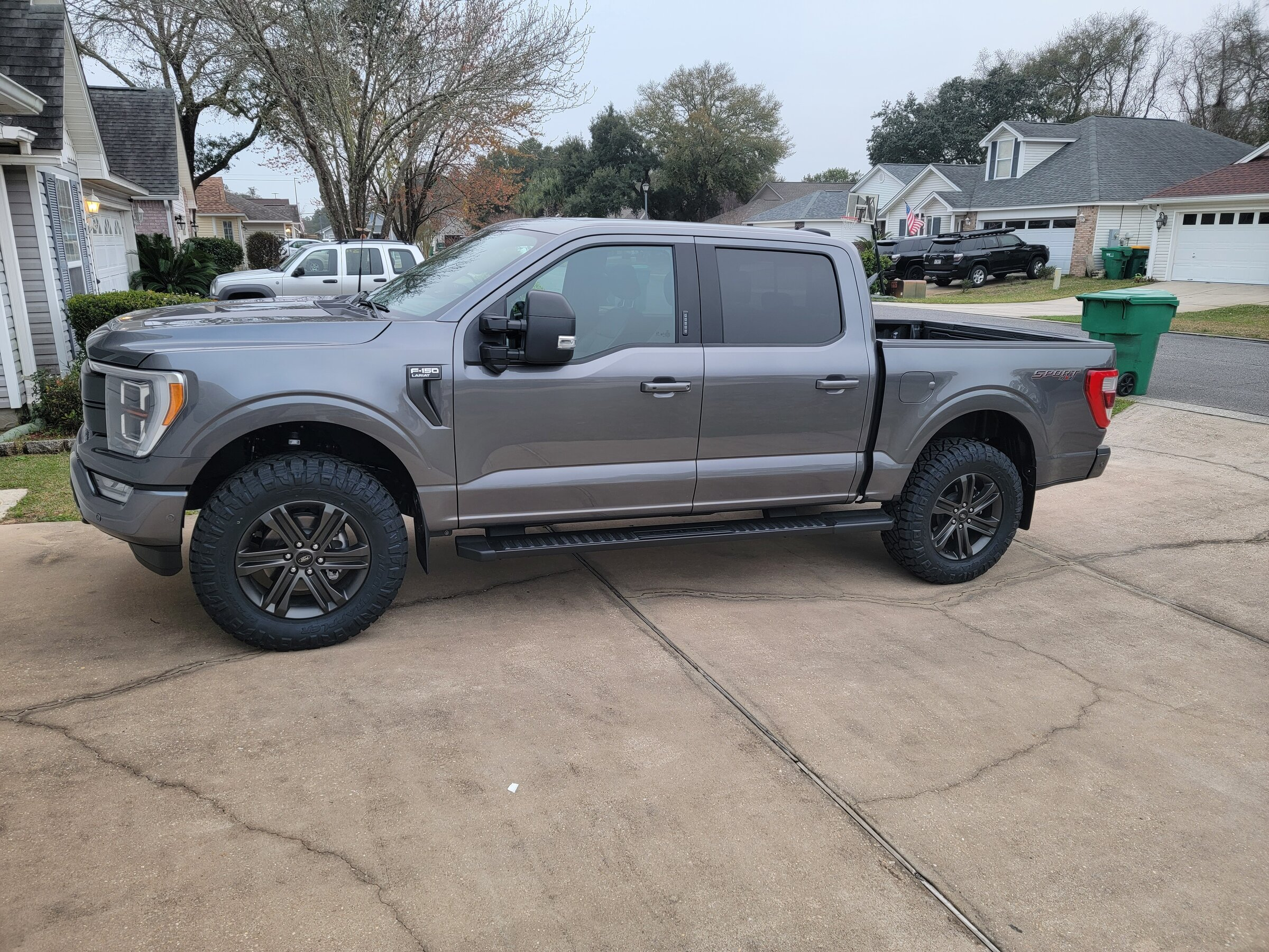 photo 2 Ford F-150 custom wheels Powder Coat Dark Grey Takeoffs 20x, ET , tire size 285/65 R20. x ET