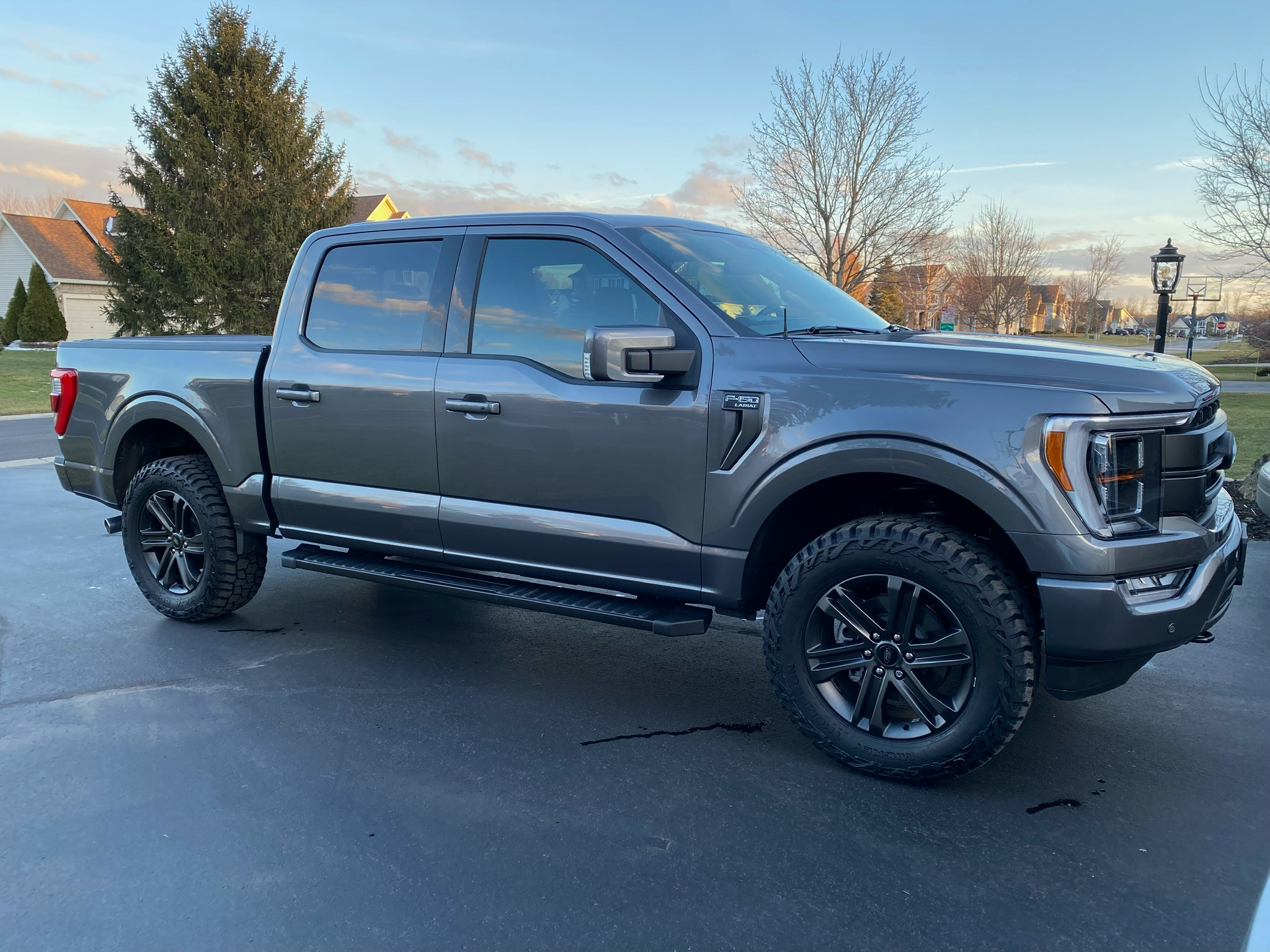 photo 1 Ford F-150 custom wheels  Powder Coat Dark Grey Takeoffs 20x, ET , tire size 295/60 R20. x ET 