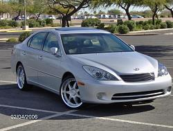 photo 1 Lexus  ES 330 custom wheels   19x8.0, ET +45, tire size X R19. 19x8.0 ET+40 