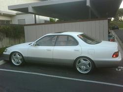 photo 1 Lexus LS 400 custom wheels   18x8.0, ET +42, tire size X R18. 18x9.0 ET+42 