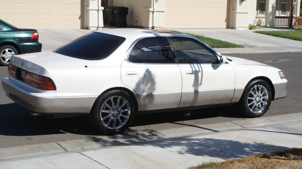 photo 2 Lexus ES 300 custom wheels Lexus IS300 11 spoke chrome 17x8.0, ET +50, tire size 225/50 R17. x ET 