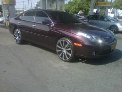 photo 1 Lexus ES 330 custom wheels 20x, ET , tire size 245/35 R20. x ET